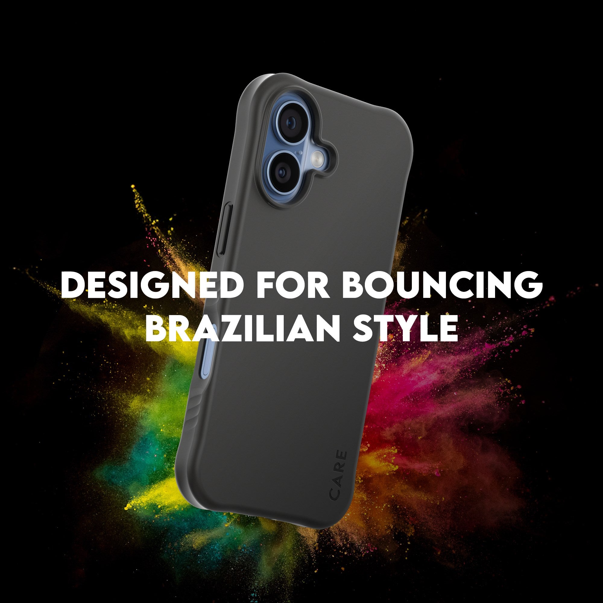 CARE by PanzerGlass® Fashionable Case Samba Schwarz m. MagSafe iPhone 17