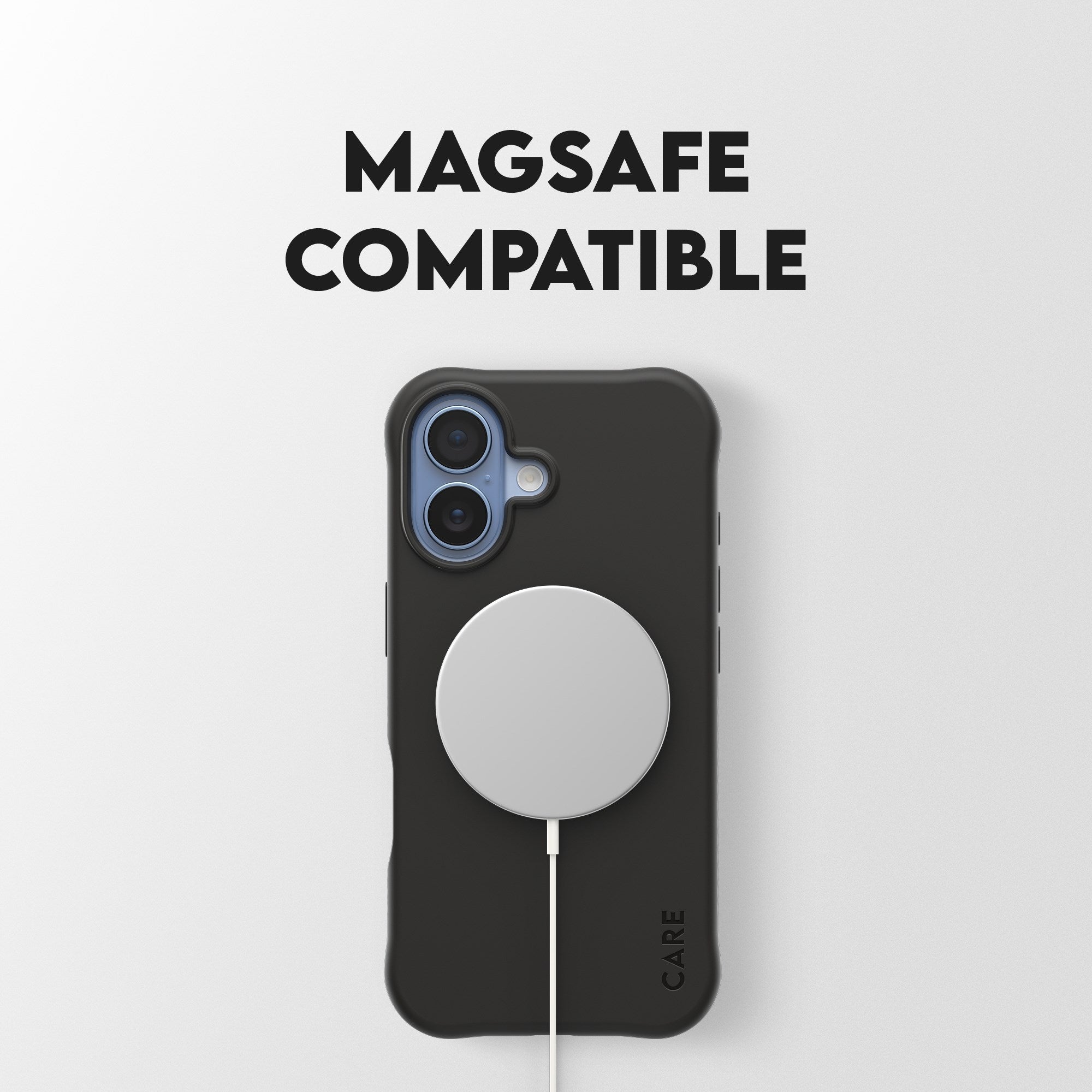 CARE by PanzerGlass® Fashionable Case Samba Schwarz m. MagSafe iPhone 17