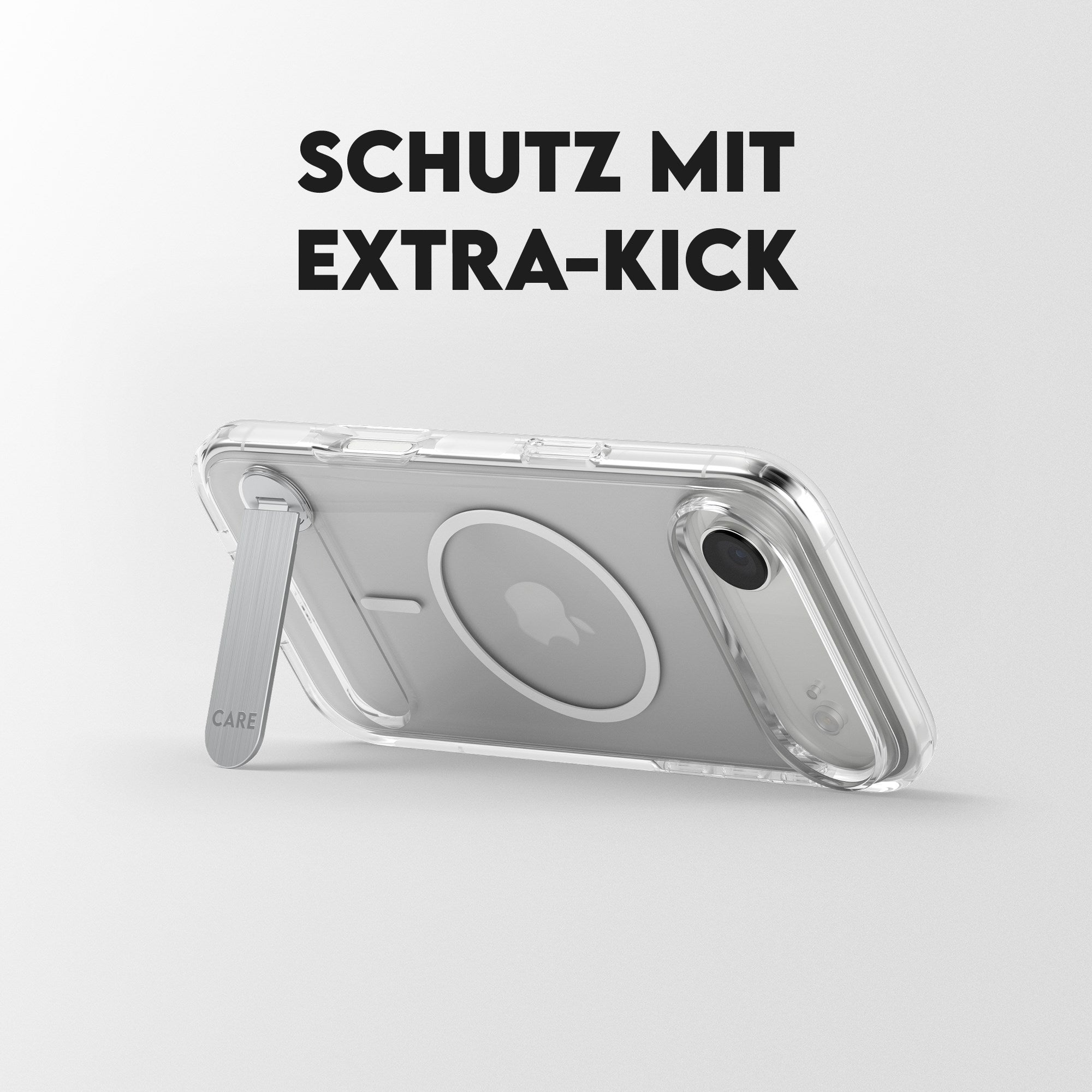 CARE™ by PanzerGlass® Case Transparent m. Kickstand & MagSafe iPhone Air