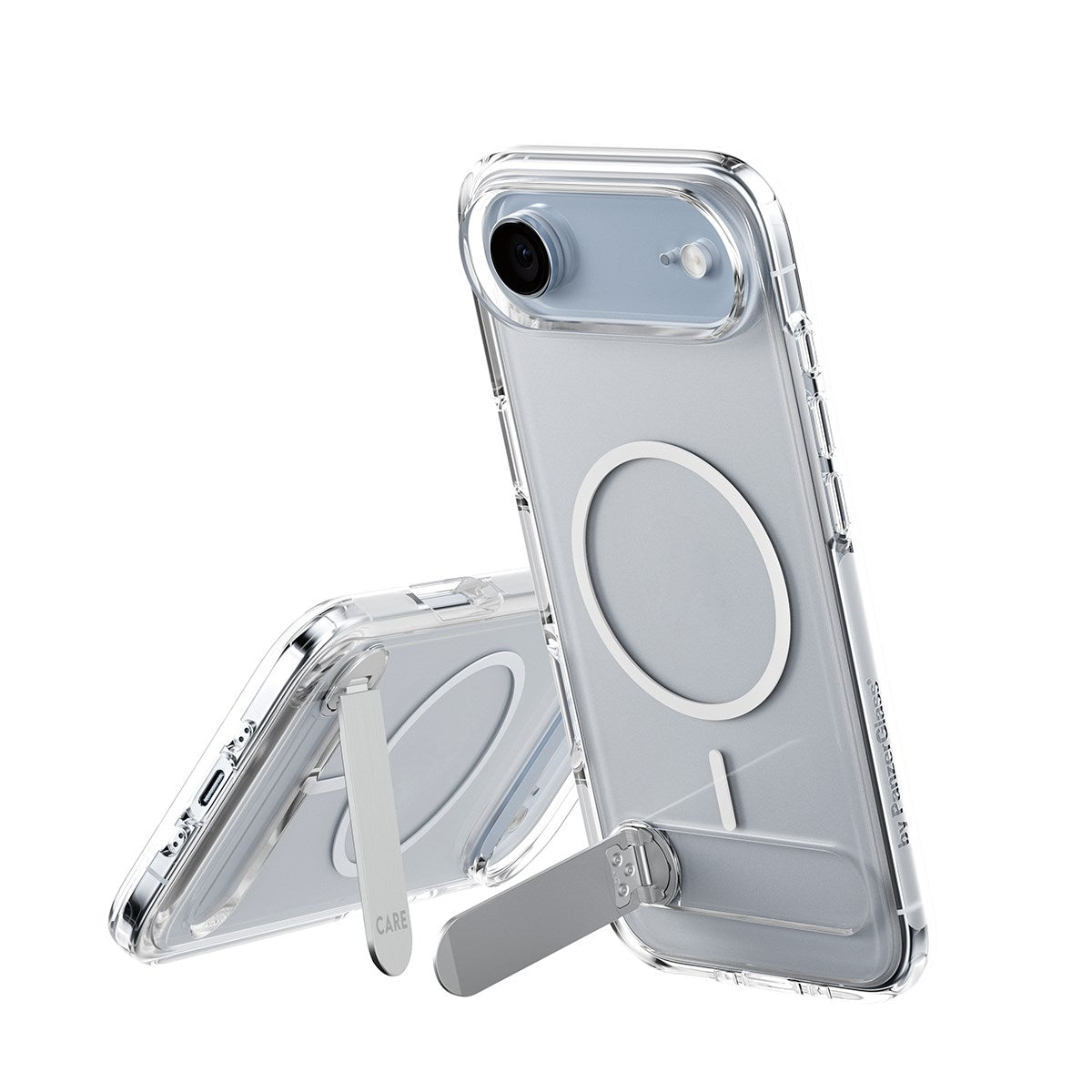 CARE by PanzerGlass® Feature Case Transparent m. Kickstand & MagSafe iPhone Air