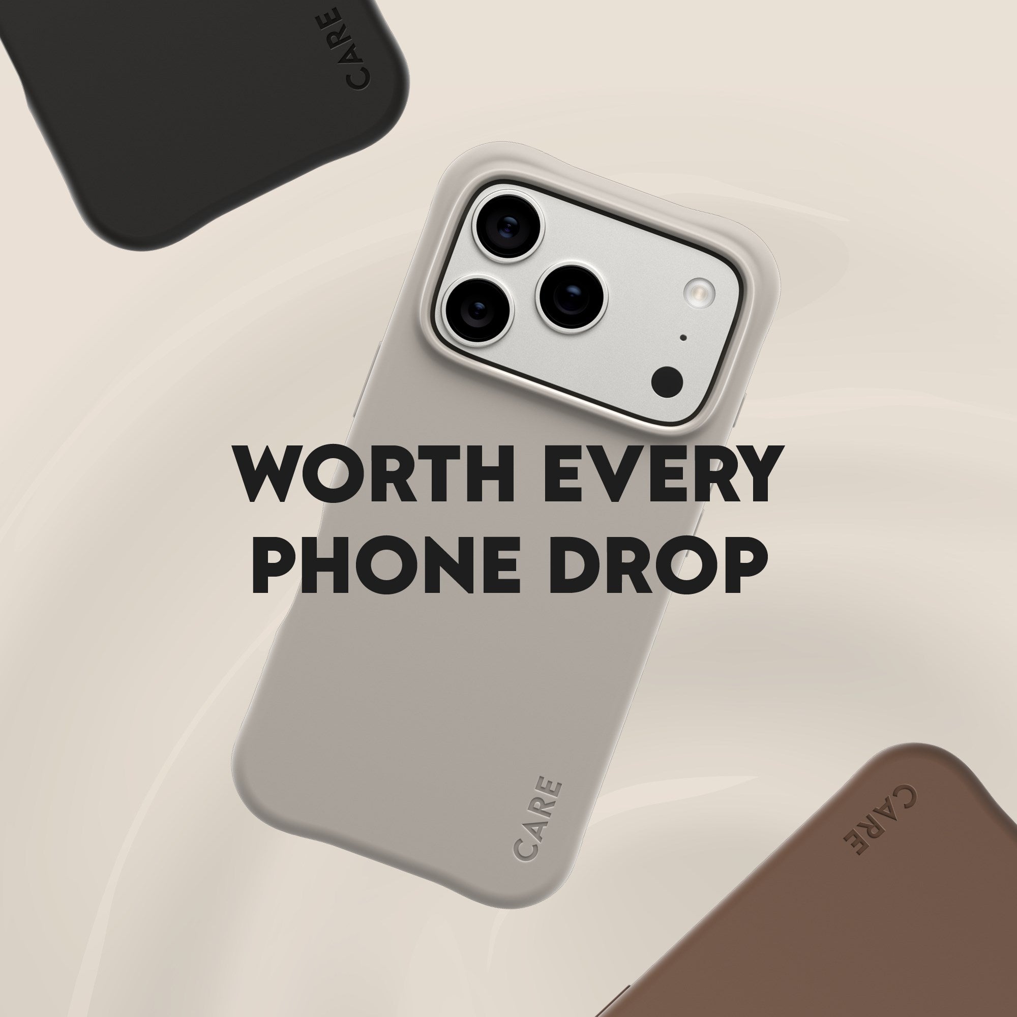 CARE by PanzerGlass® Fashionable Case Samba Vanilla m. MagSafe iPhone 17 Pro