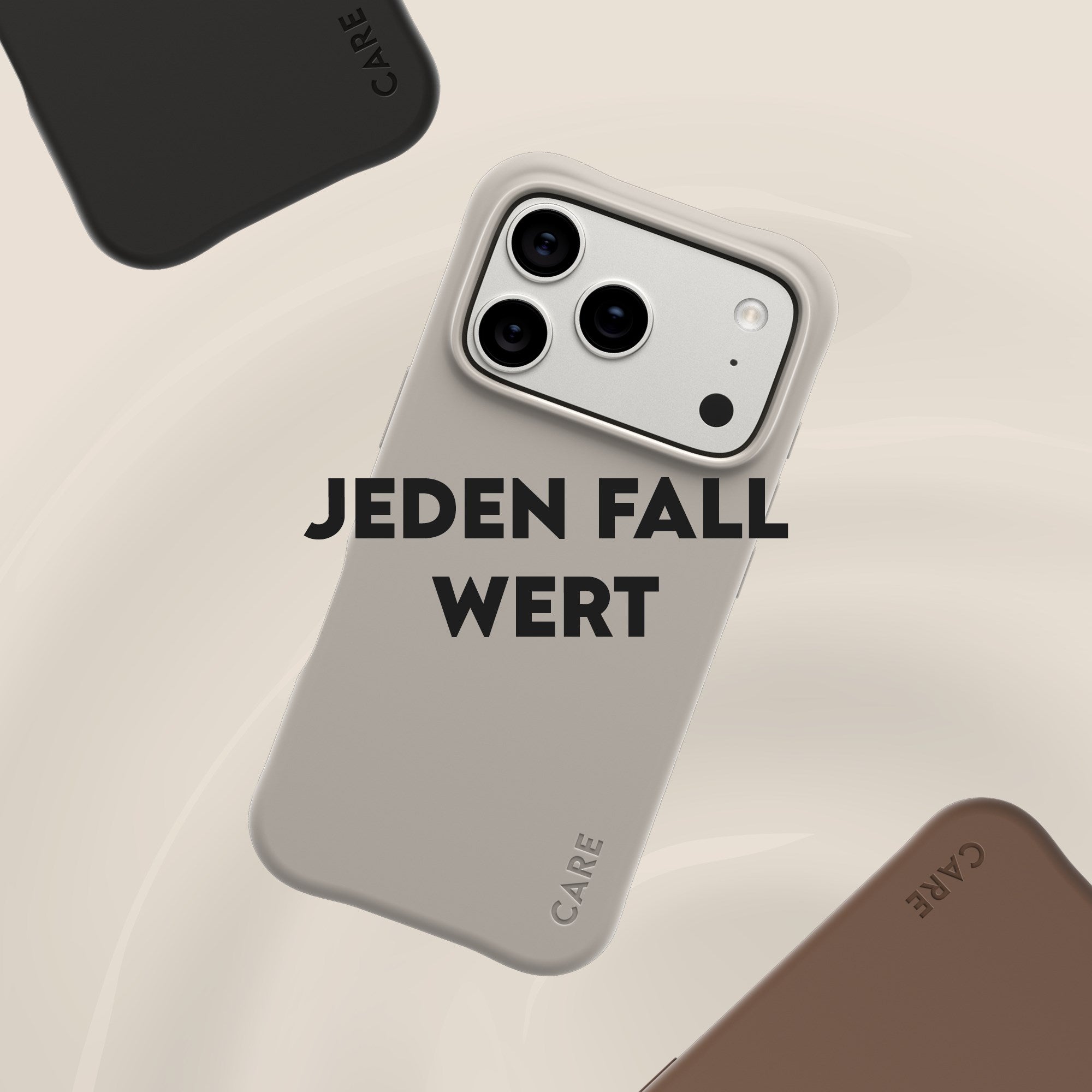 CARE™ by PanzerGlass® Samba Case Vanilla m. MagSafe iPhone 17 Pro