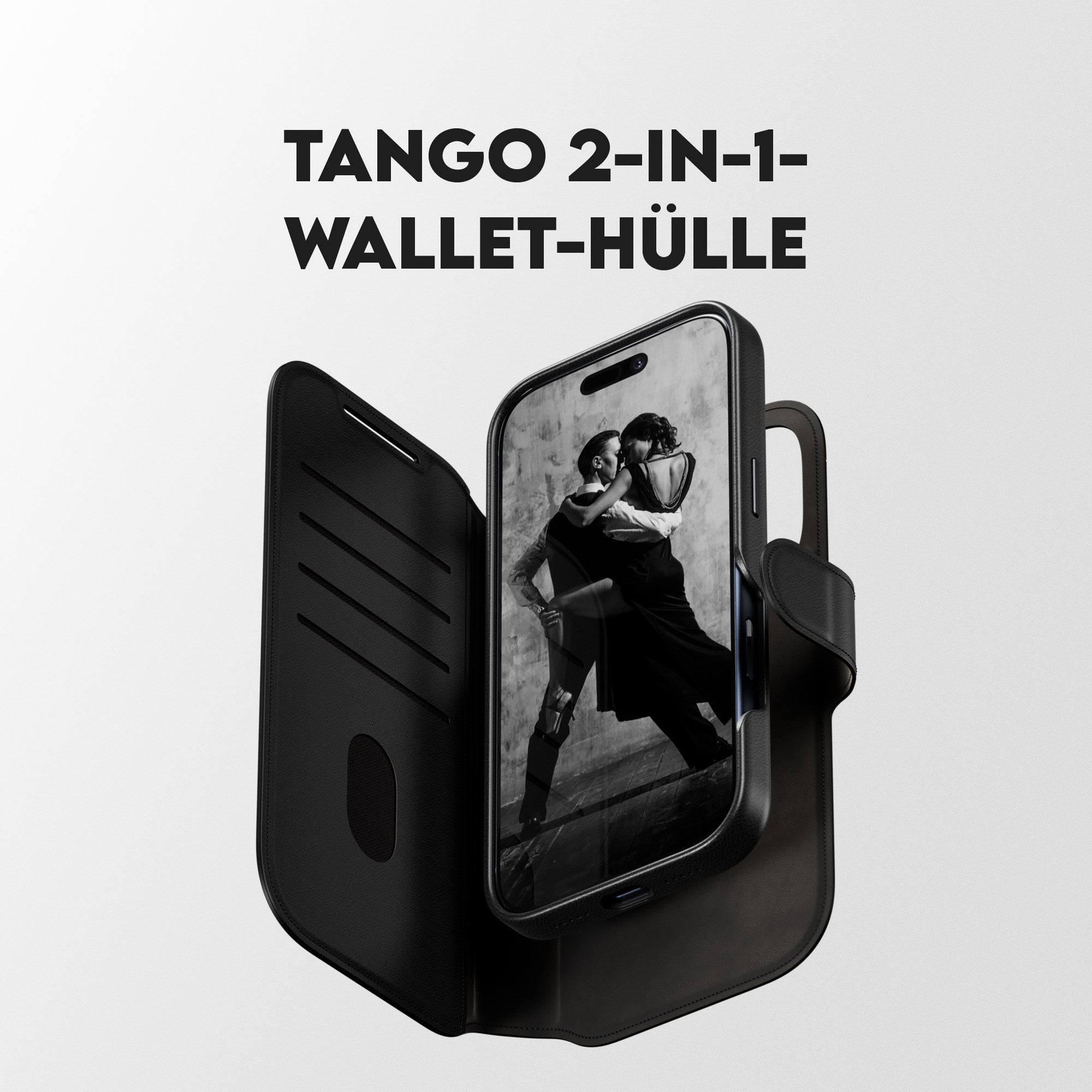 CARE™ by PanzerGlass® Case Tango 2-in-1 Wallet m. MagSafe iPhone 17 Pro