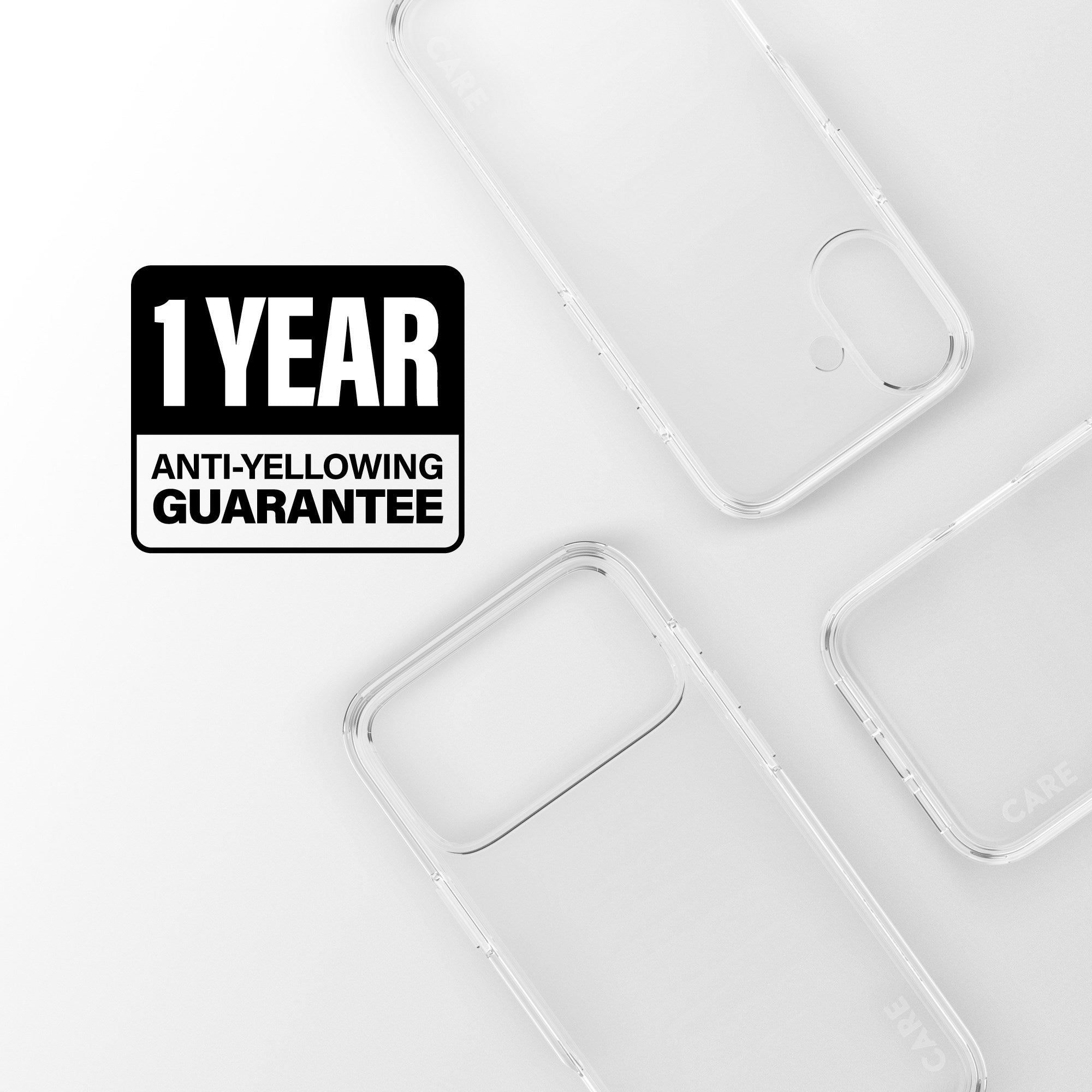 CARE by PanzerGlass® Flagship Case Transparent Urban Explorer m. Klarer Rahmen iPhone 17