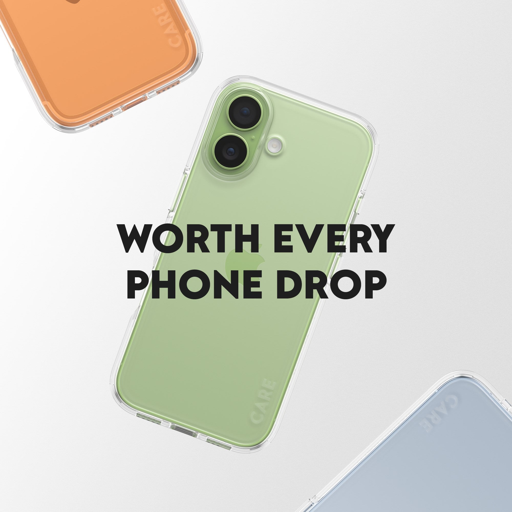 CARE by PanzerGlass® Flagship Case Transparent Urban Explorer m. Klarer Rahmen iPhone 17