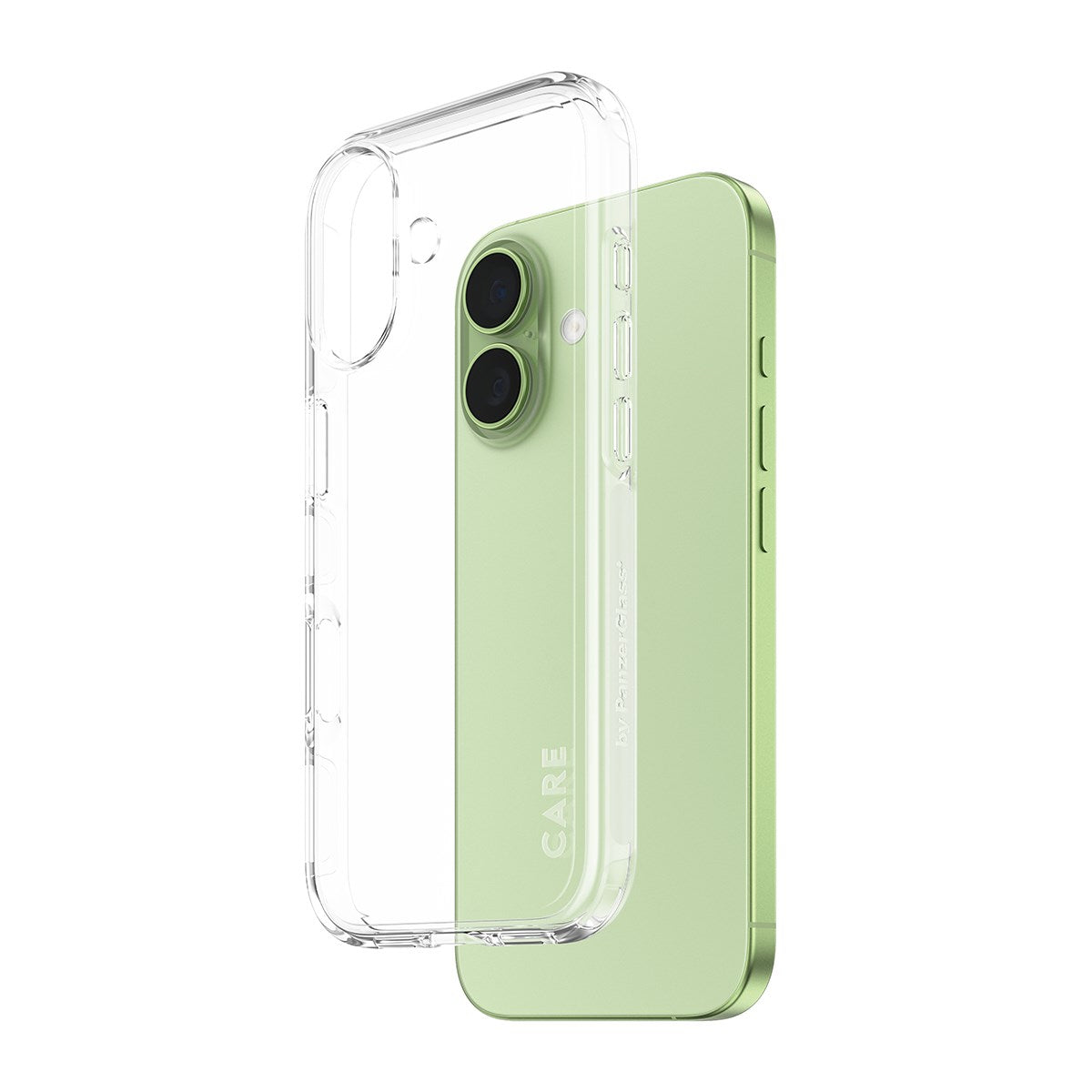 CARE by PanzerGlass® Flagship Case Transparent Urban Explorer m. Klarer Rahmen iPhone 17