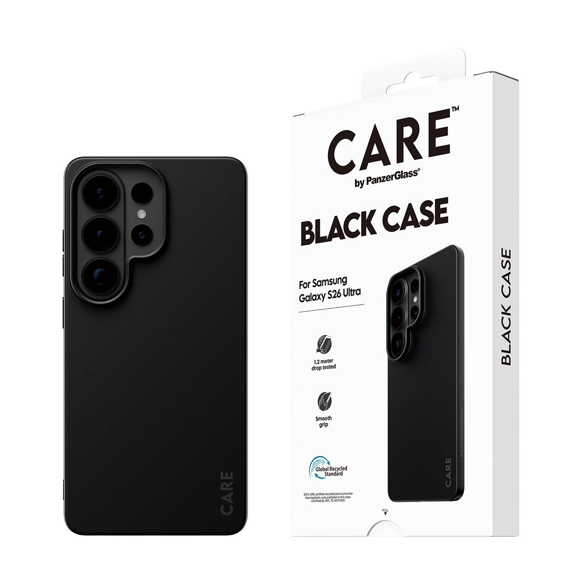 CARE™ by PanzerGlass® TPU Case Schwarz Samsung Galaxy S26 Ultra