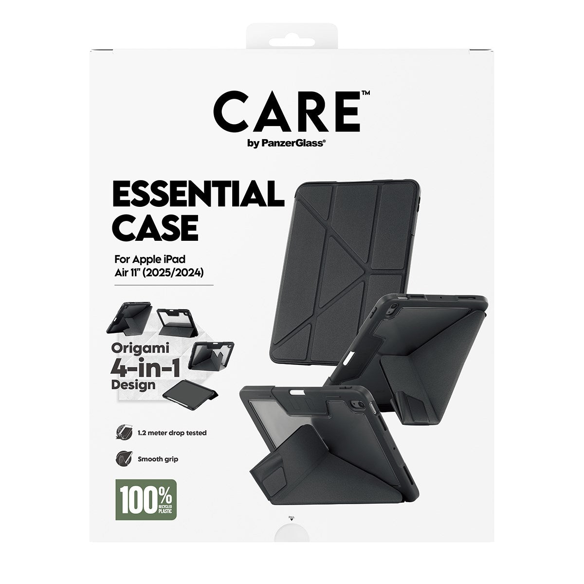 CARE by PanzerGlass® TPU Essential Case Schwarz iPad Air 11