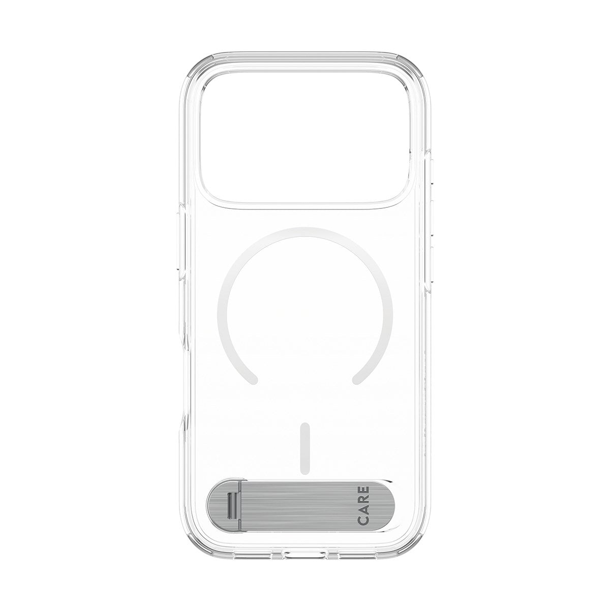 CARE by PanzerGlass® Feature Case Transparent m. Kickstand & MagSafe iPhone 17 Pro