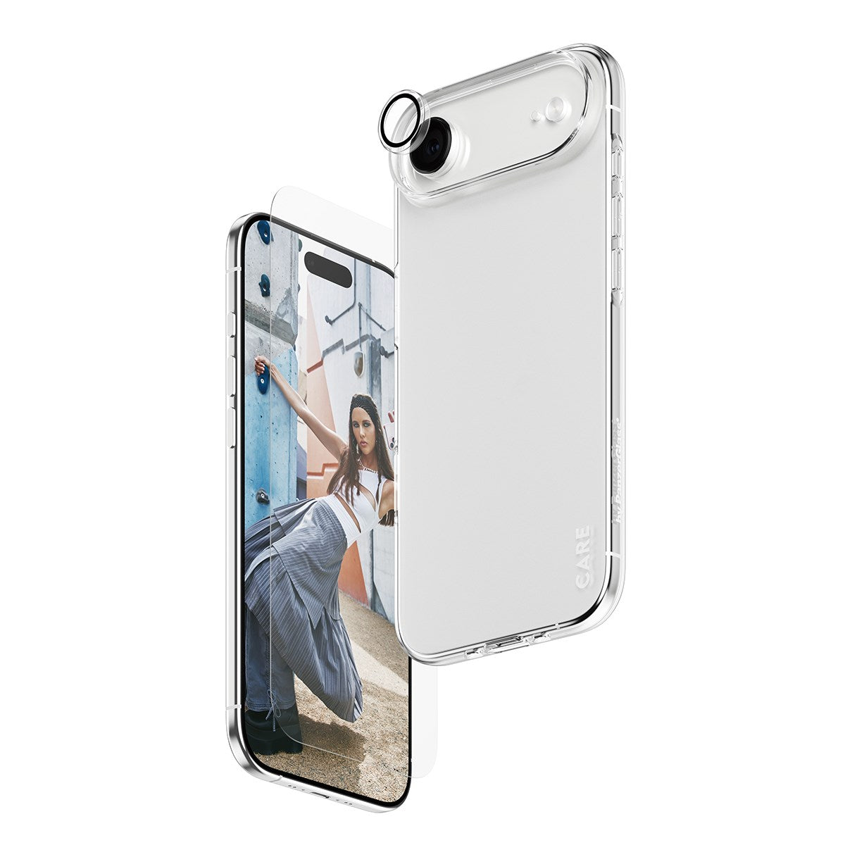 SAFE. | CARE by PanzerGlass® 3-in-1 Combo Set iPhone Air