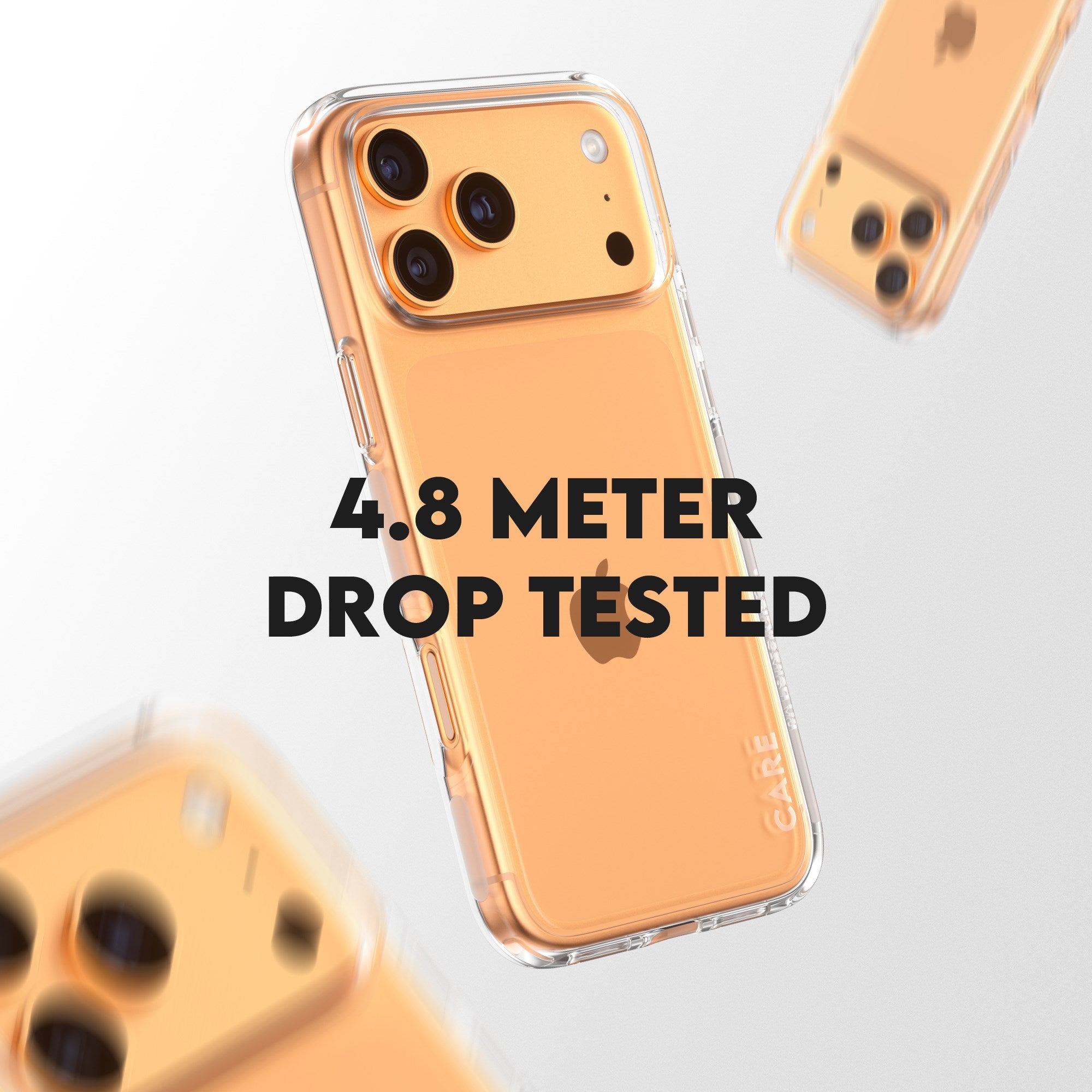 CARE by PanzerGlass® Flagship Case Transparent Urban Explorer m. Klarer Rahmen iPhone 17 Pro Max