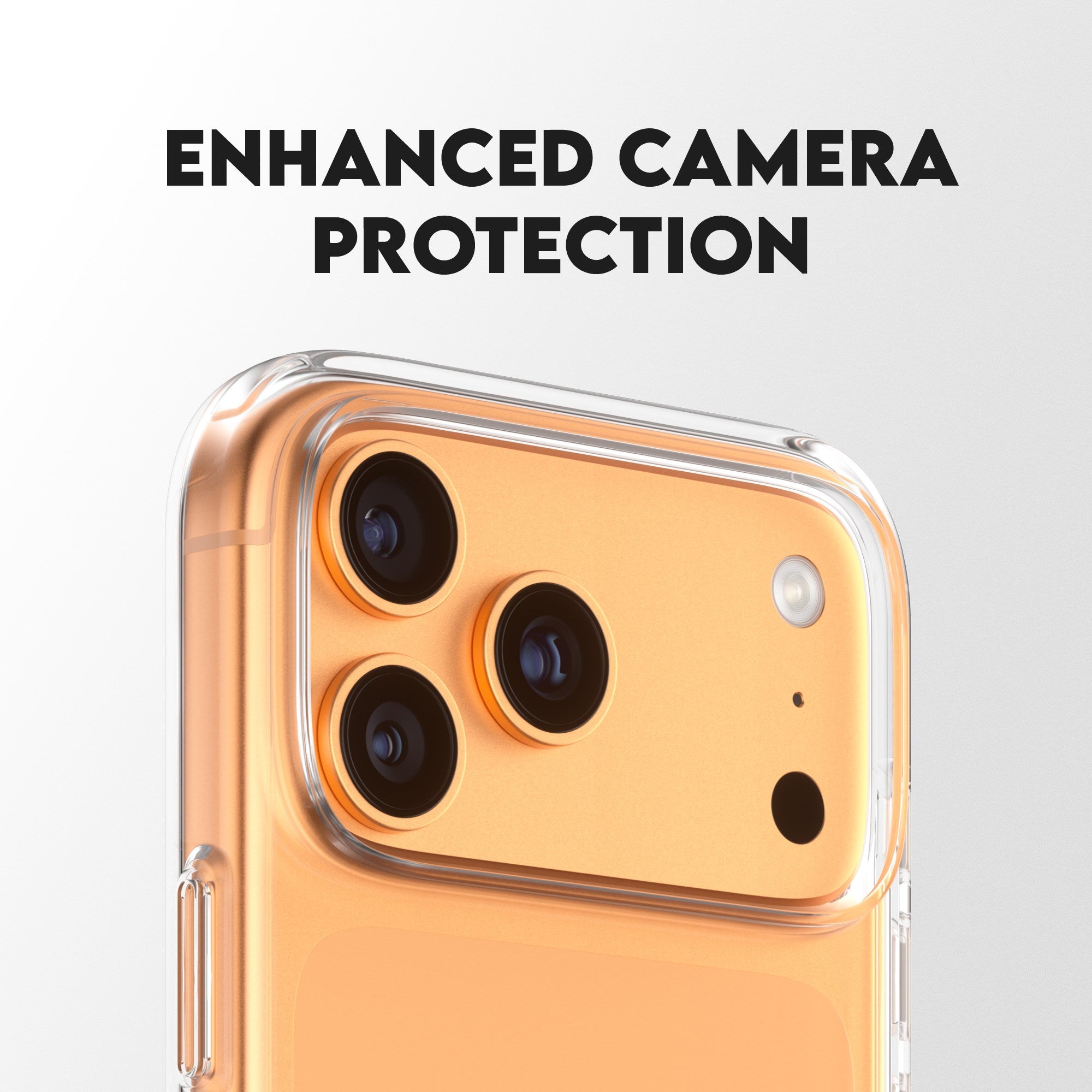 CARE by PanzerGlass® Flagship Case Transparent Urban Explorer m. Klarer Rahmen iPhone 17 Pro Max