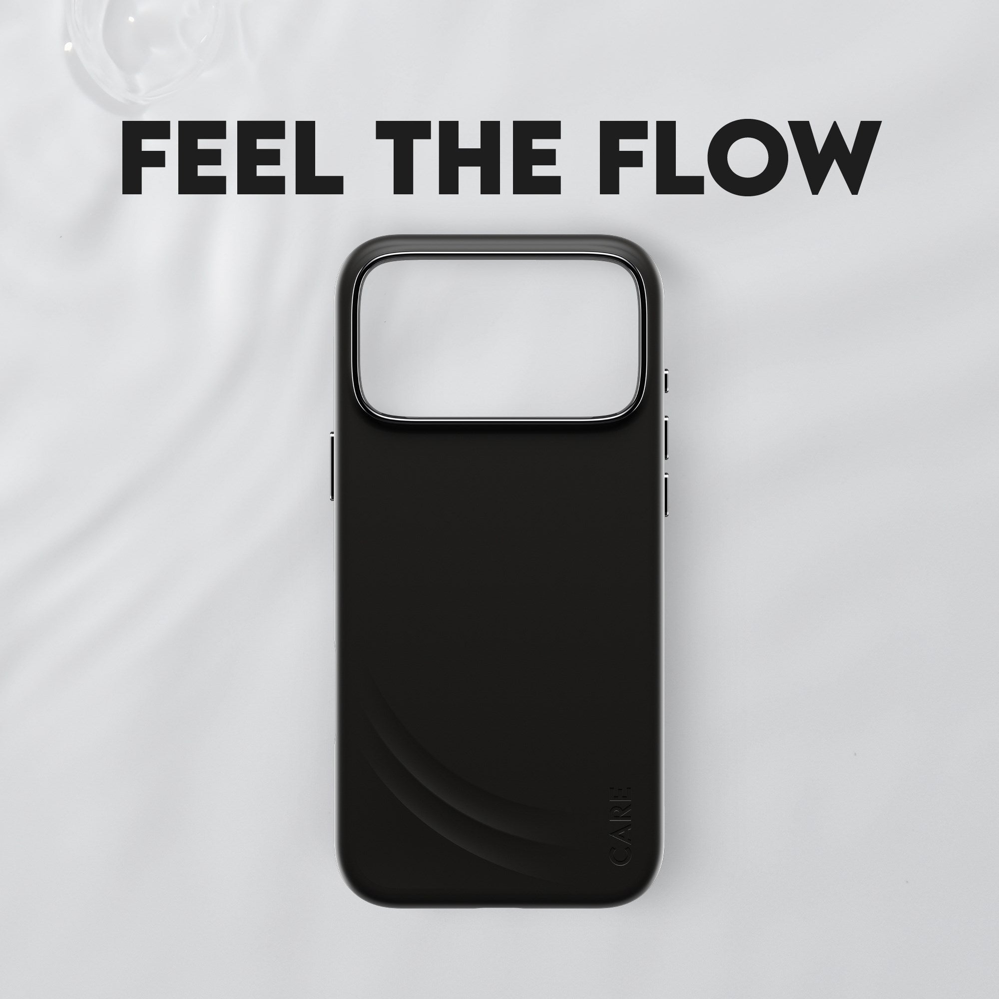 CARE by PanzerGlass® Feature FLOW Case Schwarz m. MagSafe iPhone 17 Pro Max