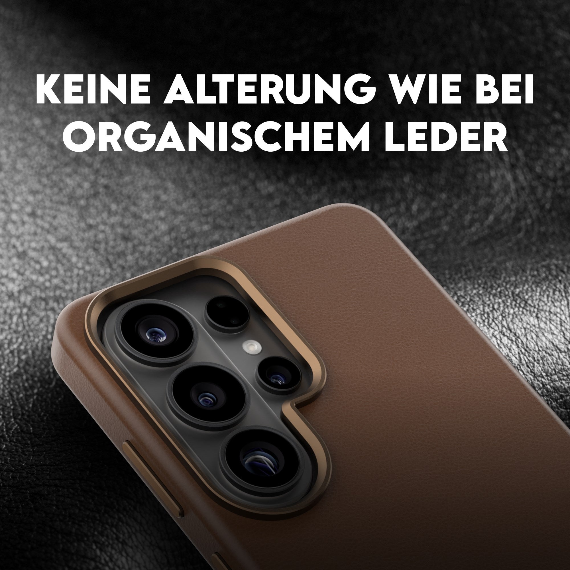 CARE™ by PanzerGlass® Solo Case Braun m. Qi Samsung Galaxy S26 Ultra