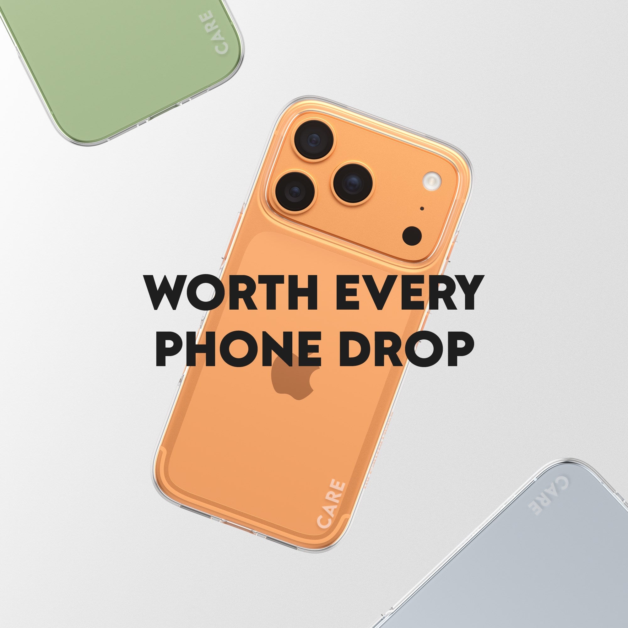 CARE by PanzerGlass® Fashionable Case Transparent X-Ray Soft Basic iPhone 17 Pro