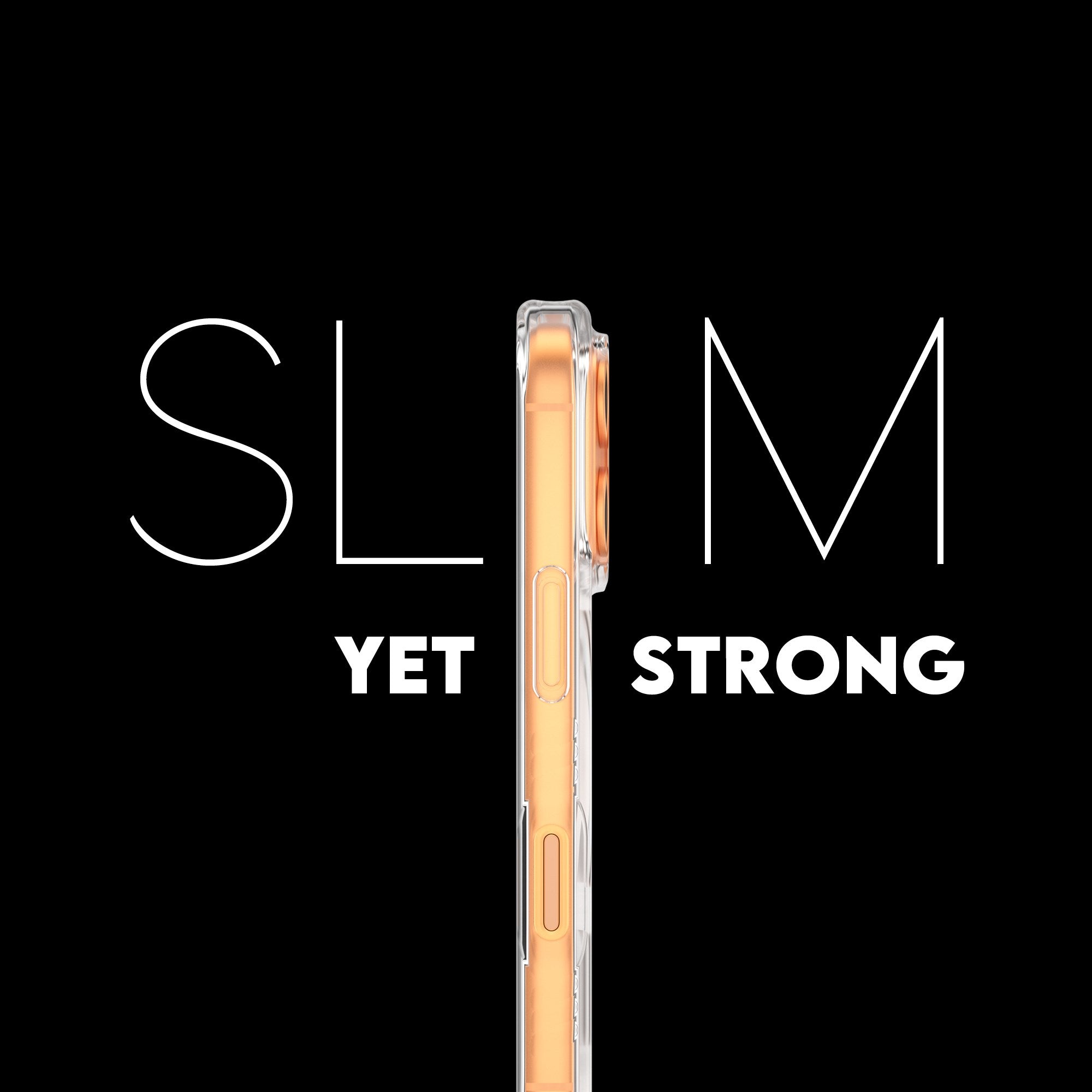 CARE by PanzerGlass® Fashionable Case Samba Transparent m. Weiß MagSafe iPhone 17 Pro Max