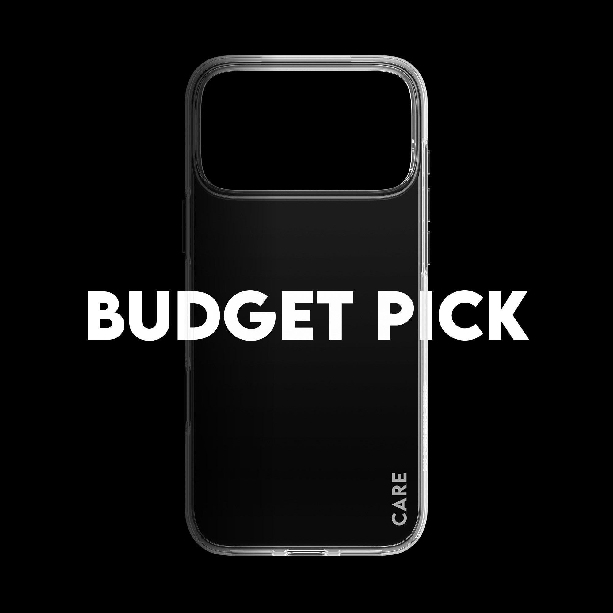 CARE by PanzerGlass® Fashionable Case Transparent X-Ray Soft Basic iPhone 17 Pro Max