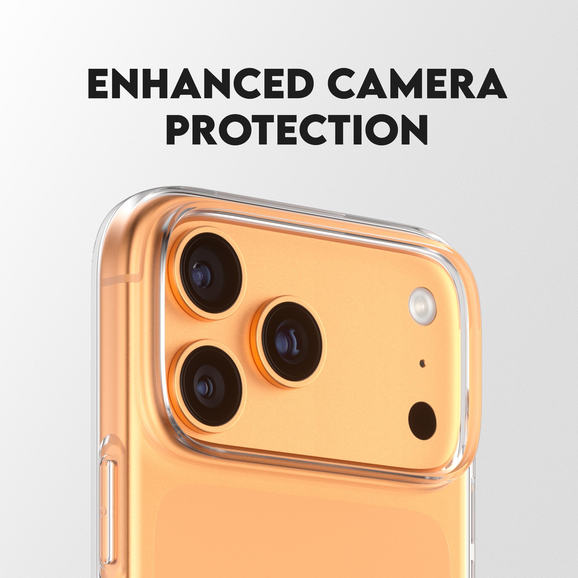 CARE by PanzerGlass® Fashionable Case Transparent X-Ray Soft Basic iPhone 17 Pro Max