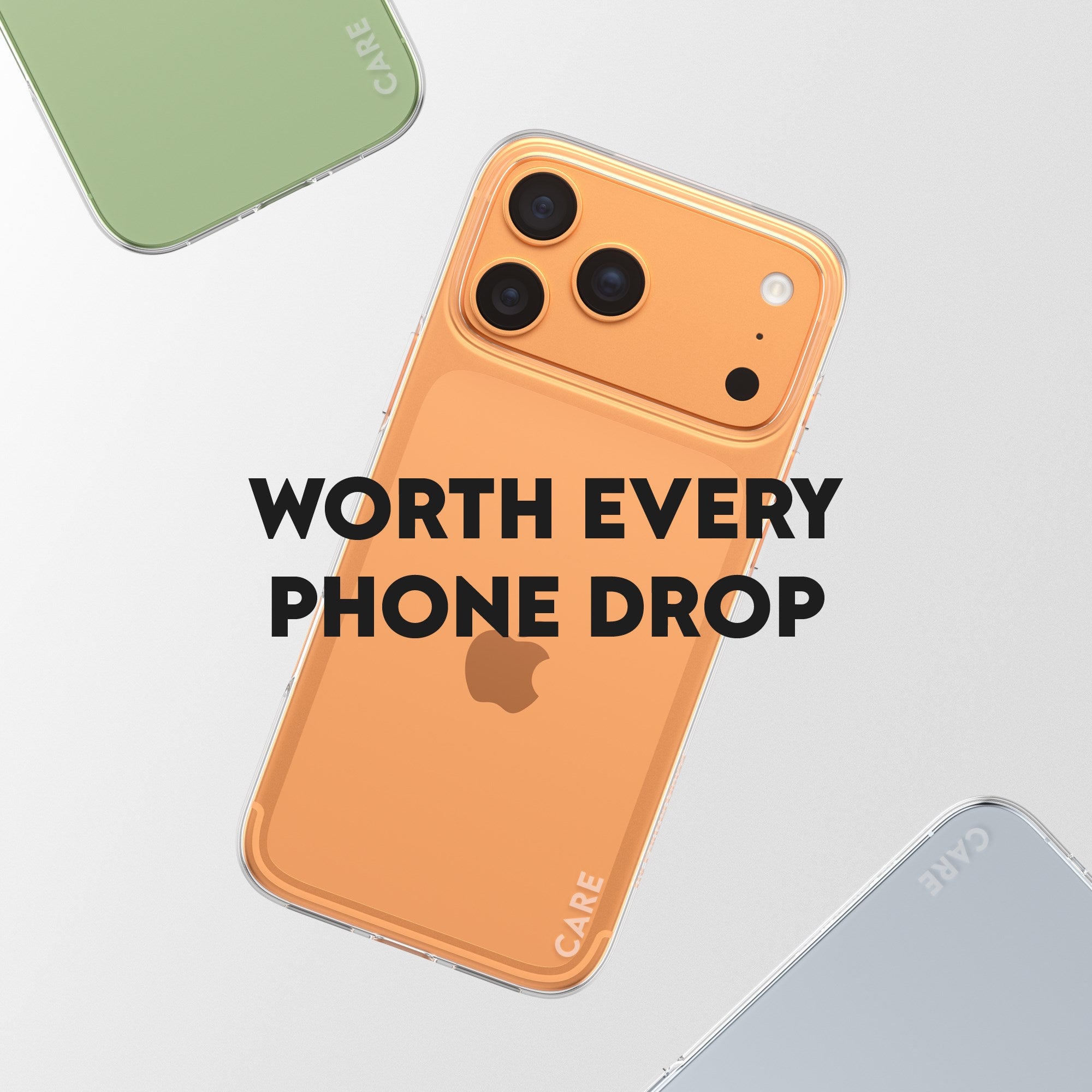 CARE by PanzerGlass® Fashionable Case Transparent X-Ray Soft Basic iPhone 17 Pro Max