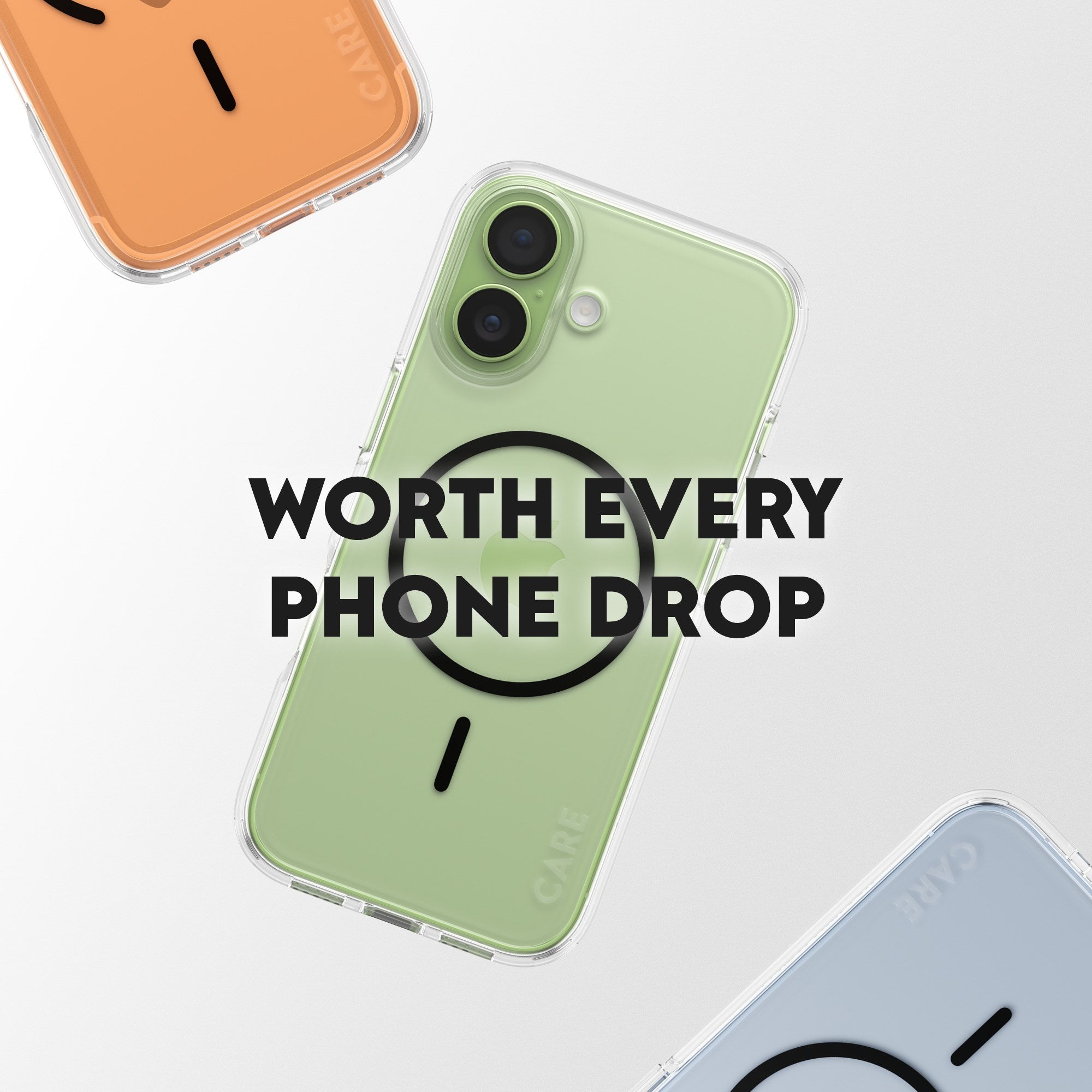 CARE by PanzerGlass® Flagship Case Transparent Urban Explorer m. Schwarz MagSafe iPhone 17