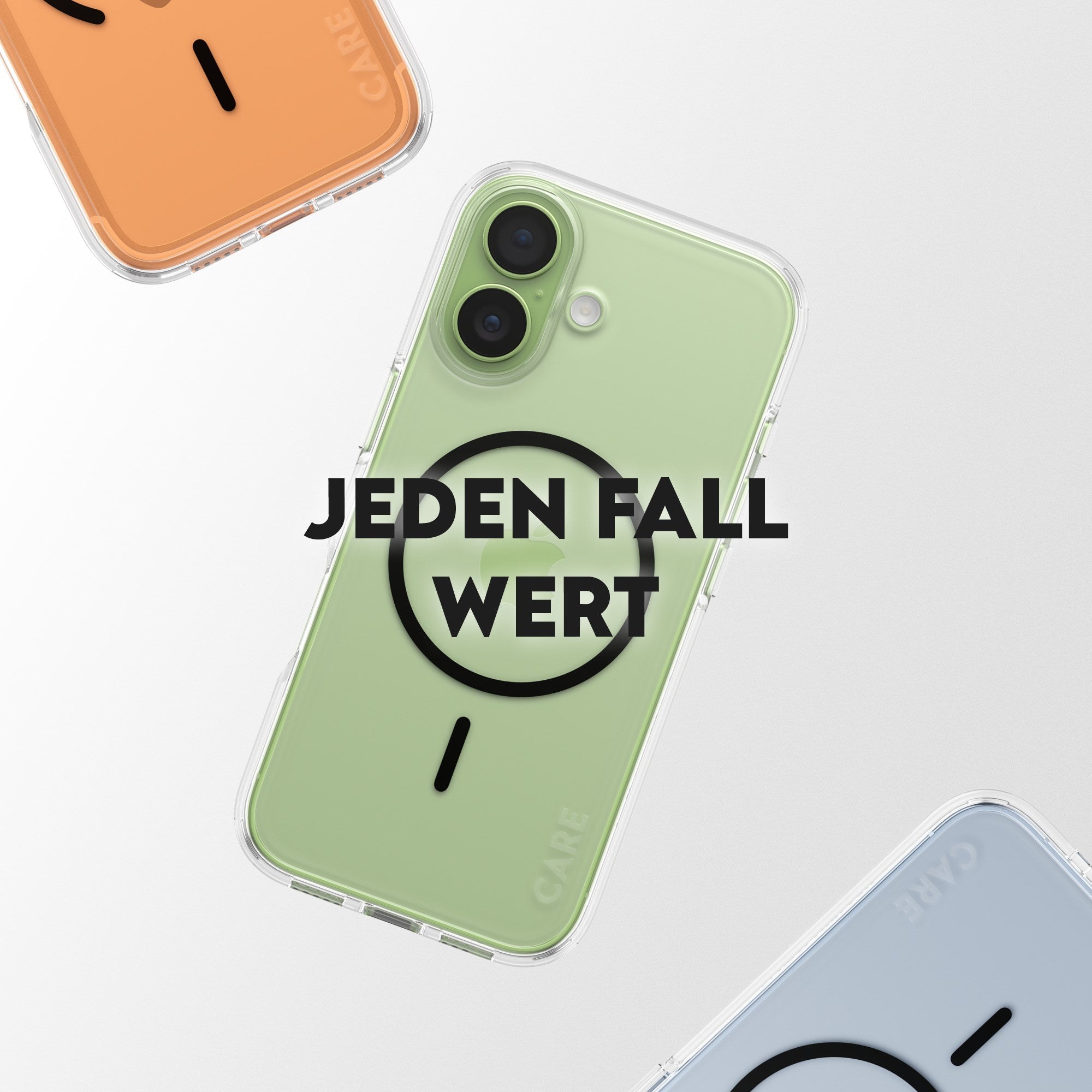 CARE™ by PanzerGlass® Urban Explorer Case Transparent m. Schwarz MagSafe iPhone 17