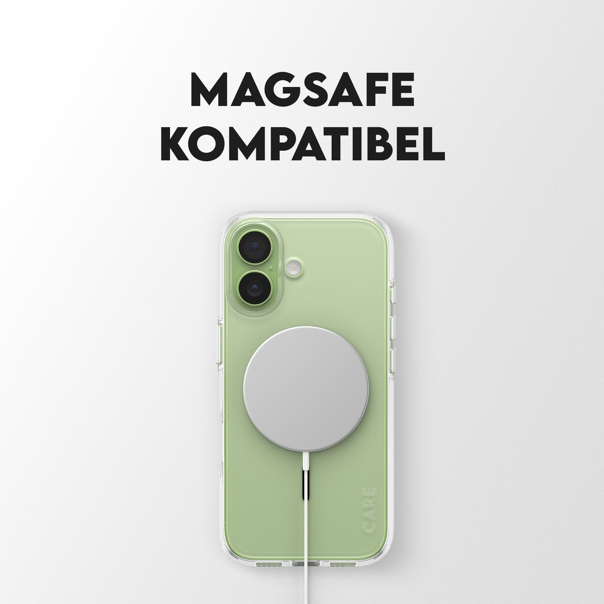 CARE™ by PanzerGlass® Urban Explorer Case Transparent m. Schwarz MagSafe iPhone 17