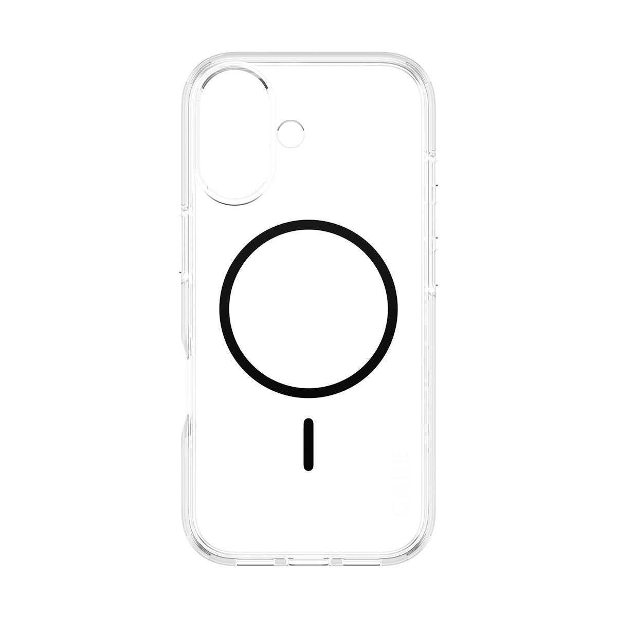 CARE by PanzerGlass® Flagship Case Transparent Urban Explorer m. Schwarz MagSafe iPhone 17