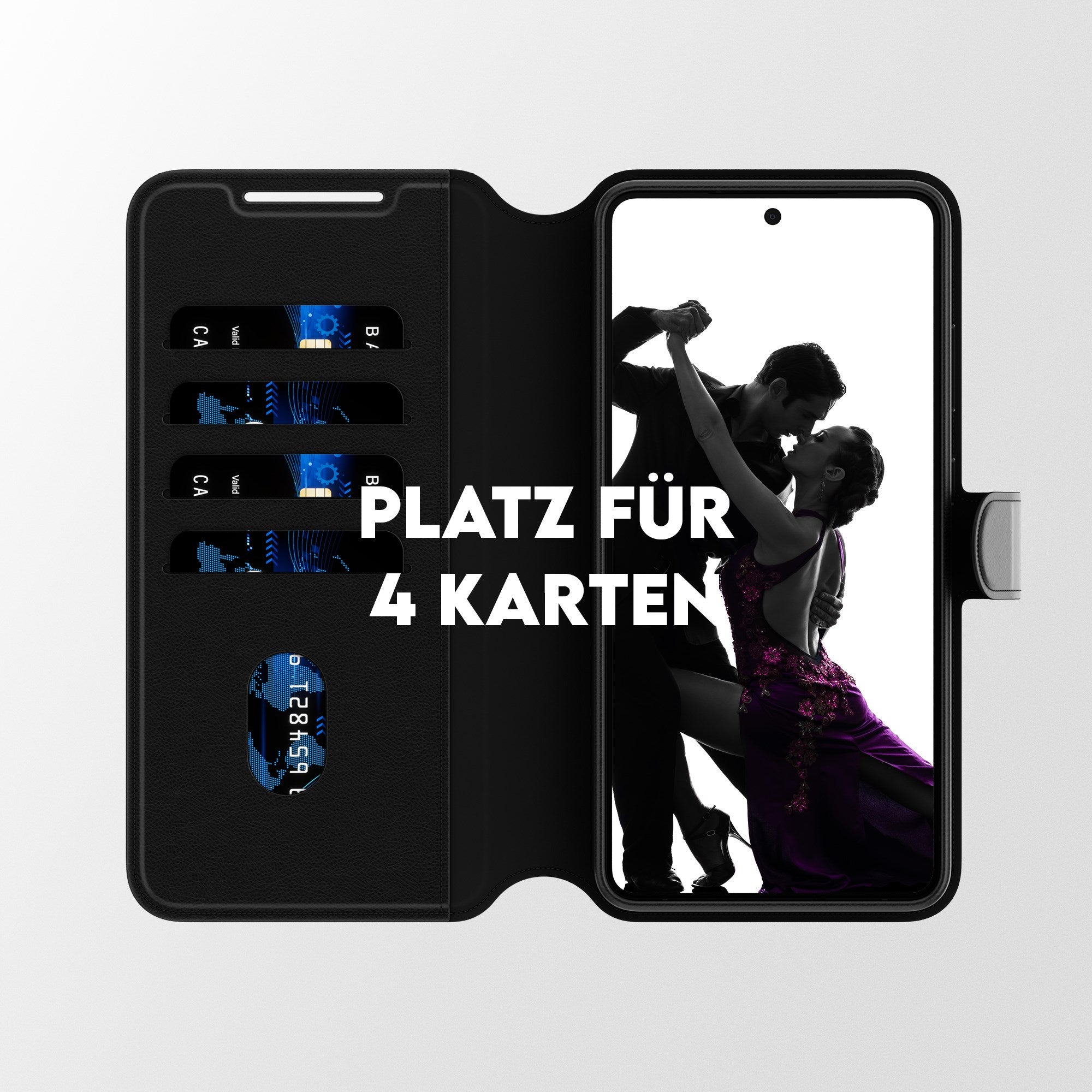 CARE™ by PanzerGlass® Case Tango 2-in-1 Wallet m. Qi Samsung Galaxy S26
