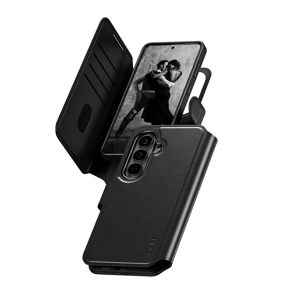 CARE™ by PanzerGlass® Case Tango 2-in-1 Wallet m. Qi Samsung Galaxy S26
