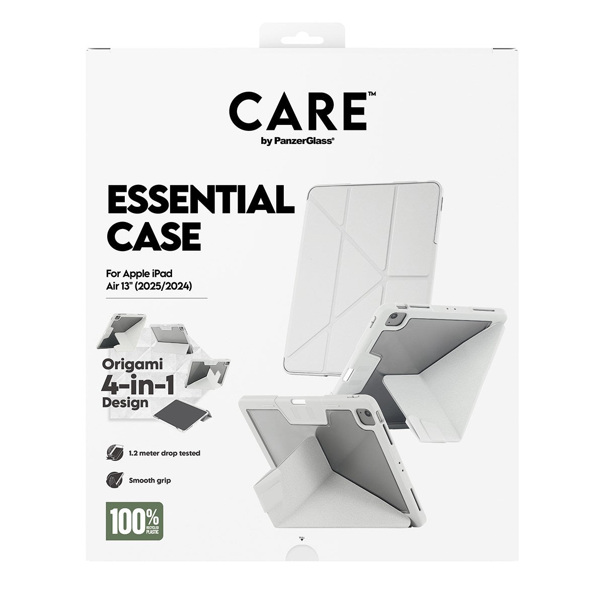 CARE by PanzerGlass® TPU Essential Case Hell Grau iPad Air 13
