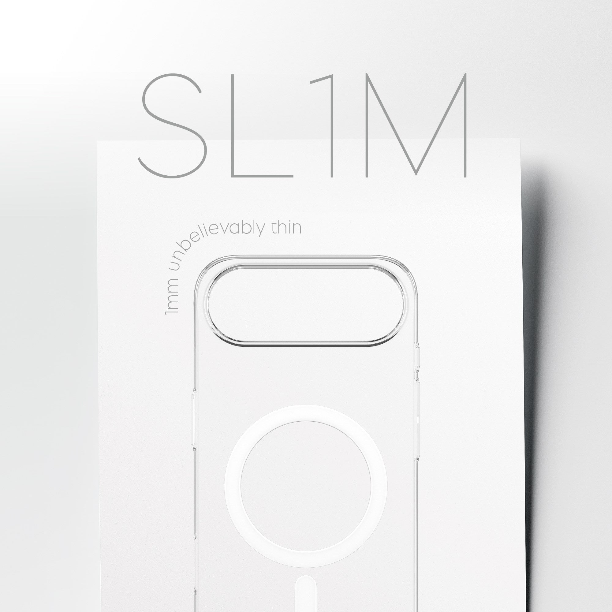 CARE™ by PanzerGlass® SL1M Case Transparent m. MagSafe iPhone Air