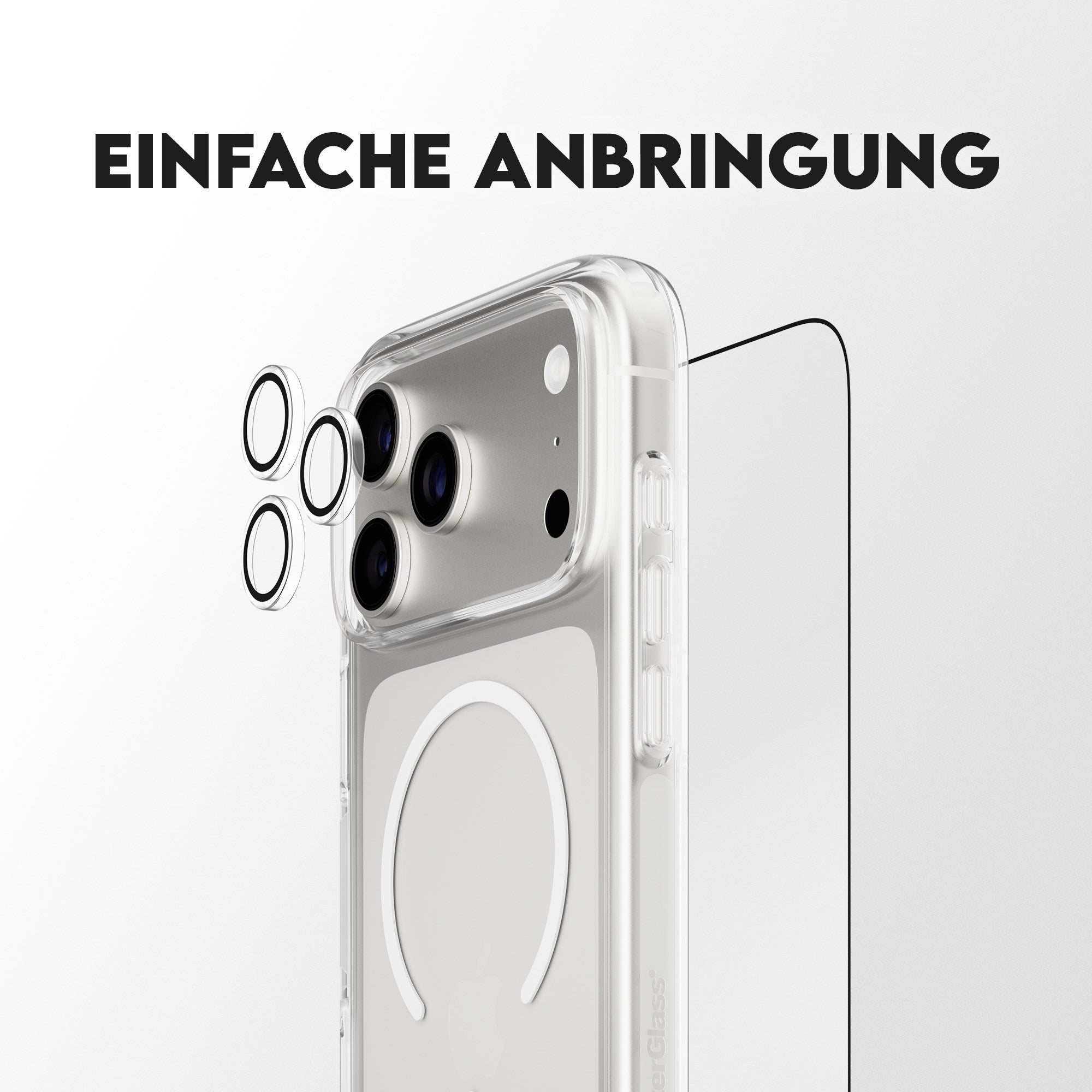 PanzerGlass® | CARE™ by PanzerGlass® 3-in-1 Set iPhone 17 Pro Max