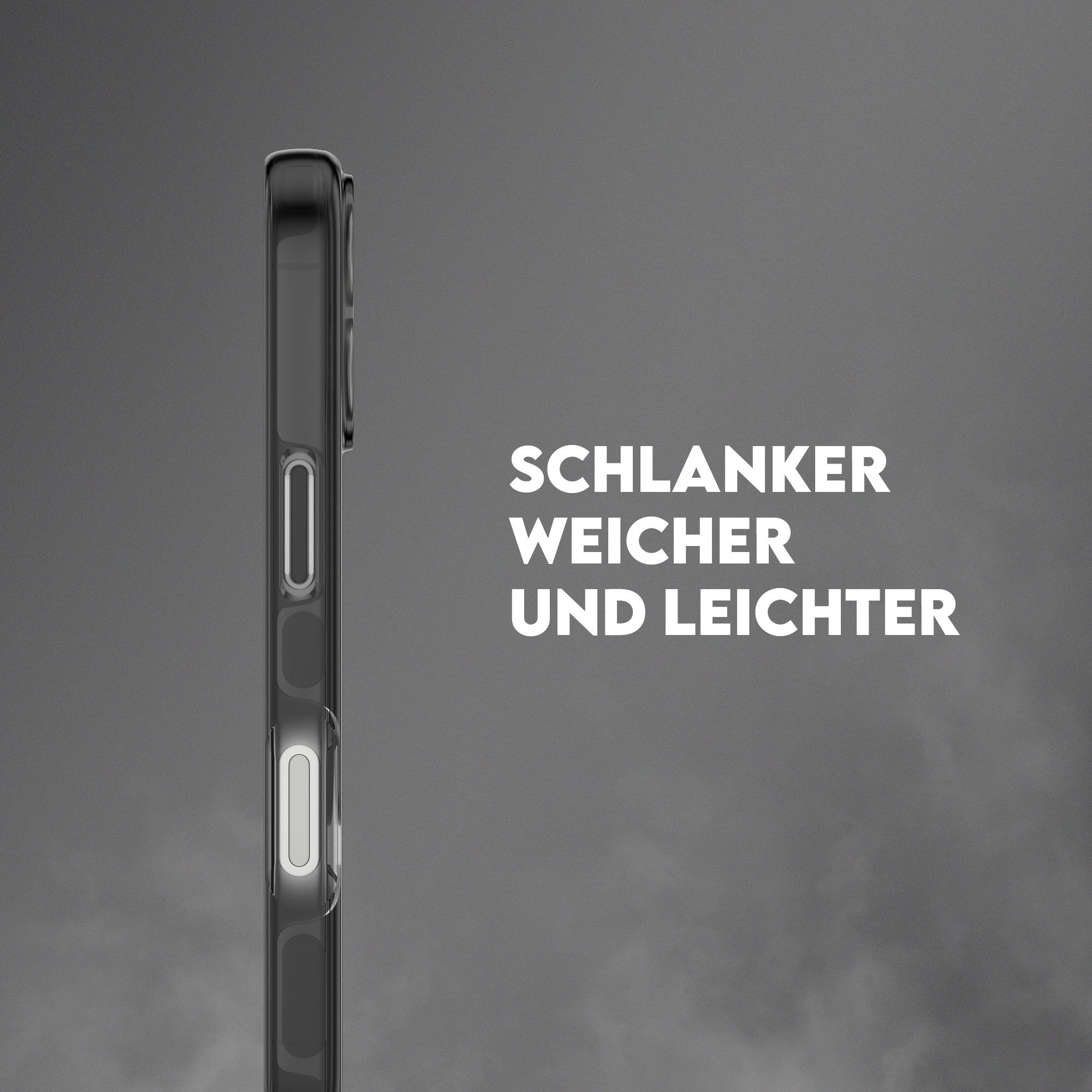 CARE™ by PanzerGlass® Urban Explorer Case Smokey m. Schwarz MagSafe iPhone 17