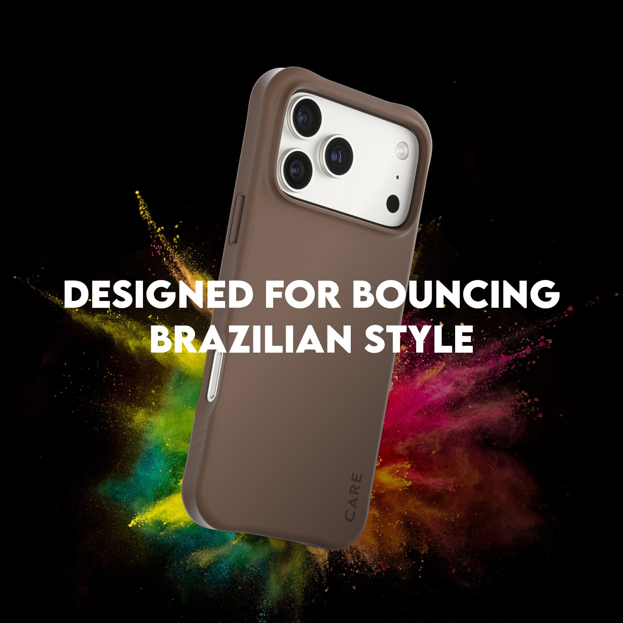 CARE by PanzerGlass® Fashionable Case Samba Espresso m. MagSafe iPhone 17 Pro Max