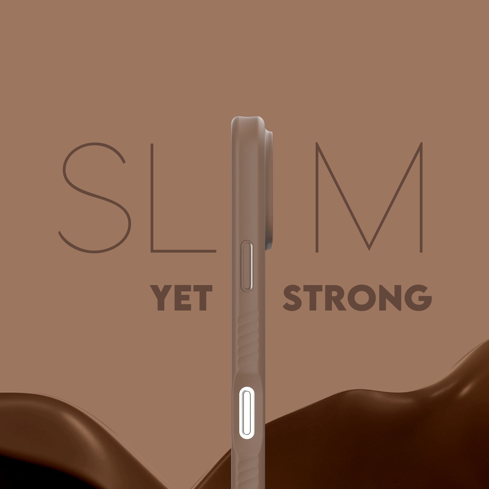 CARE by PanzerGlass® Fashionable Case Samba Espresso m. MagSafe iPhone Air