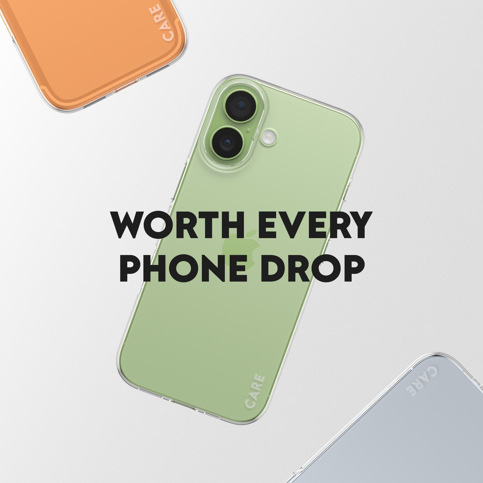 CARE by PanzerGlass® Fashionable Case Transparent X-Ray Soft Basic iPhone 17