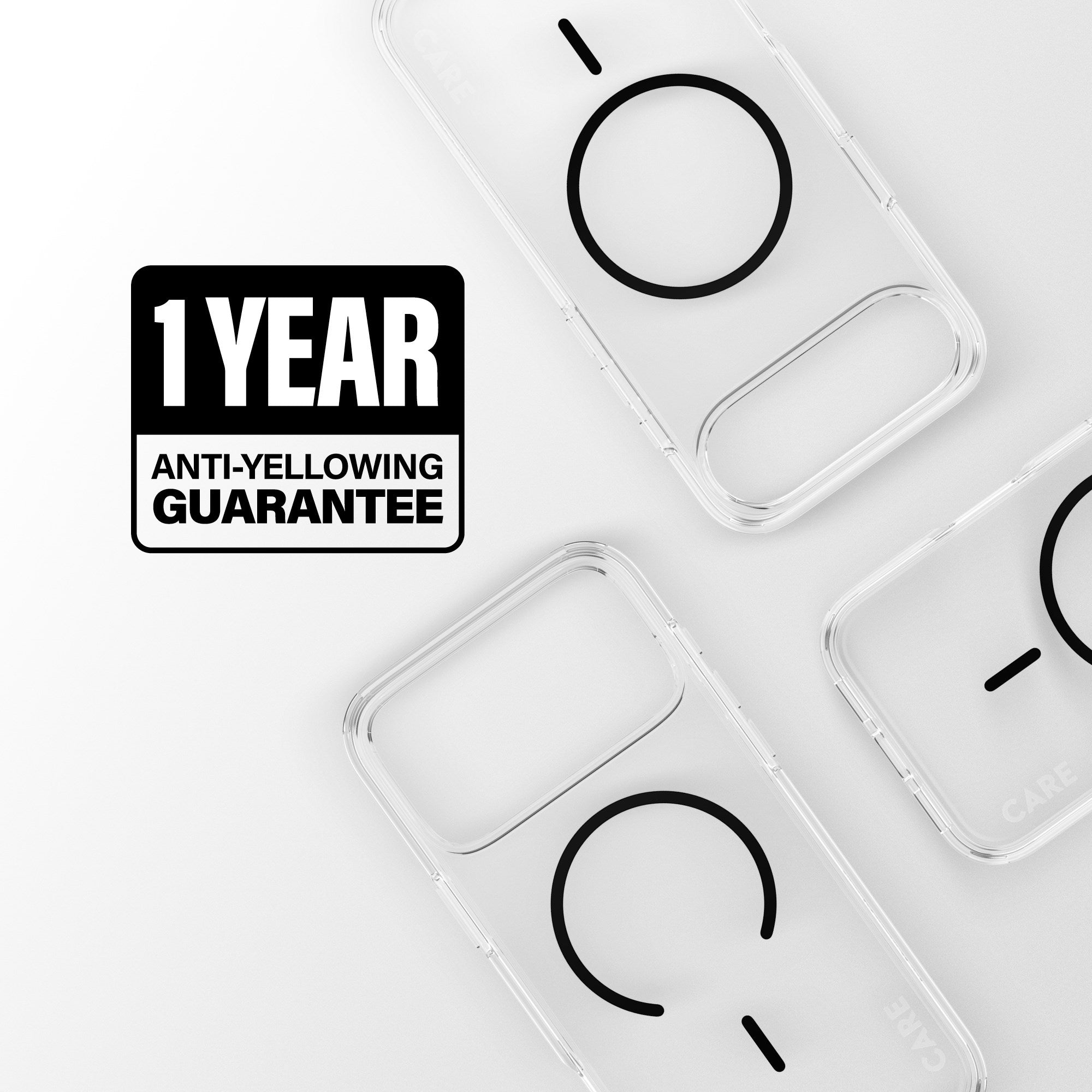 CARE by PanzerGlass® Flagship Case Transparent Urban Explorer m. Schwarz MagSafe iPhone 17 Pro Max