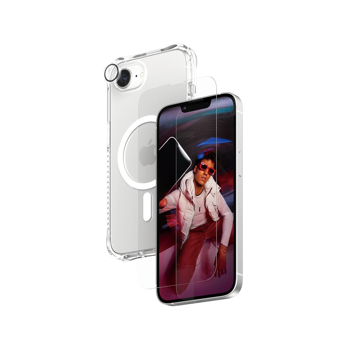 CARE by PanzerGlass® Fashion 3-in-1 Set iPhone 16e