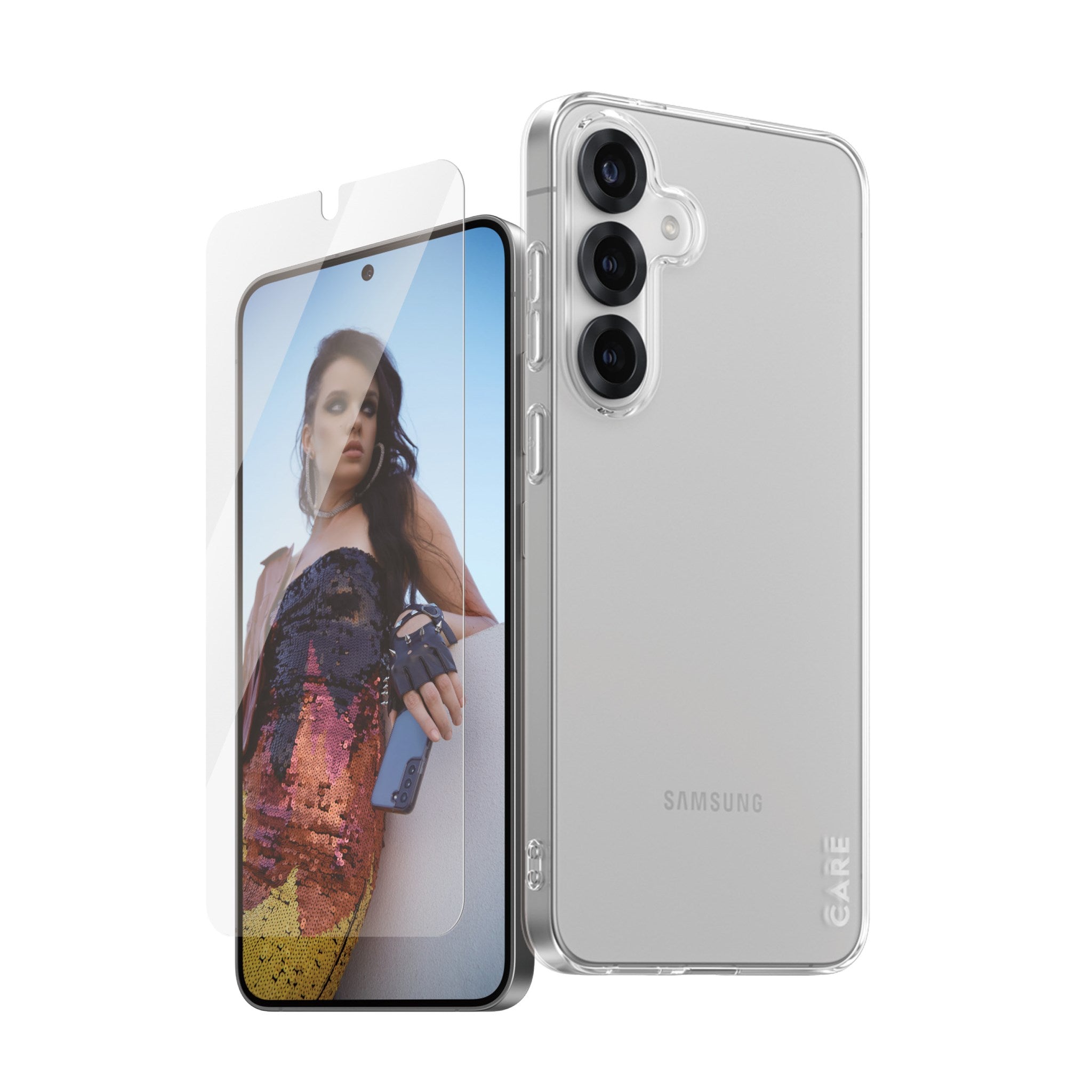 CARE by PanzerGlass® Fashion 2-in-1 Set Samsung Galaxy S25+