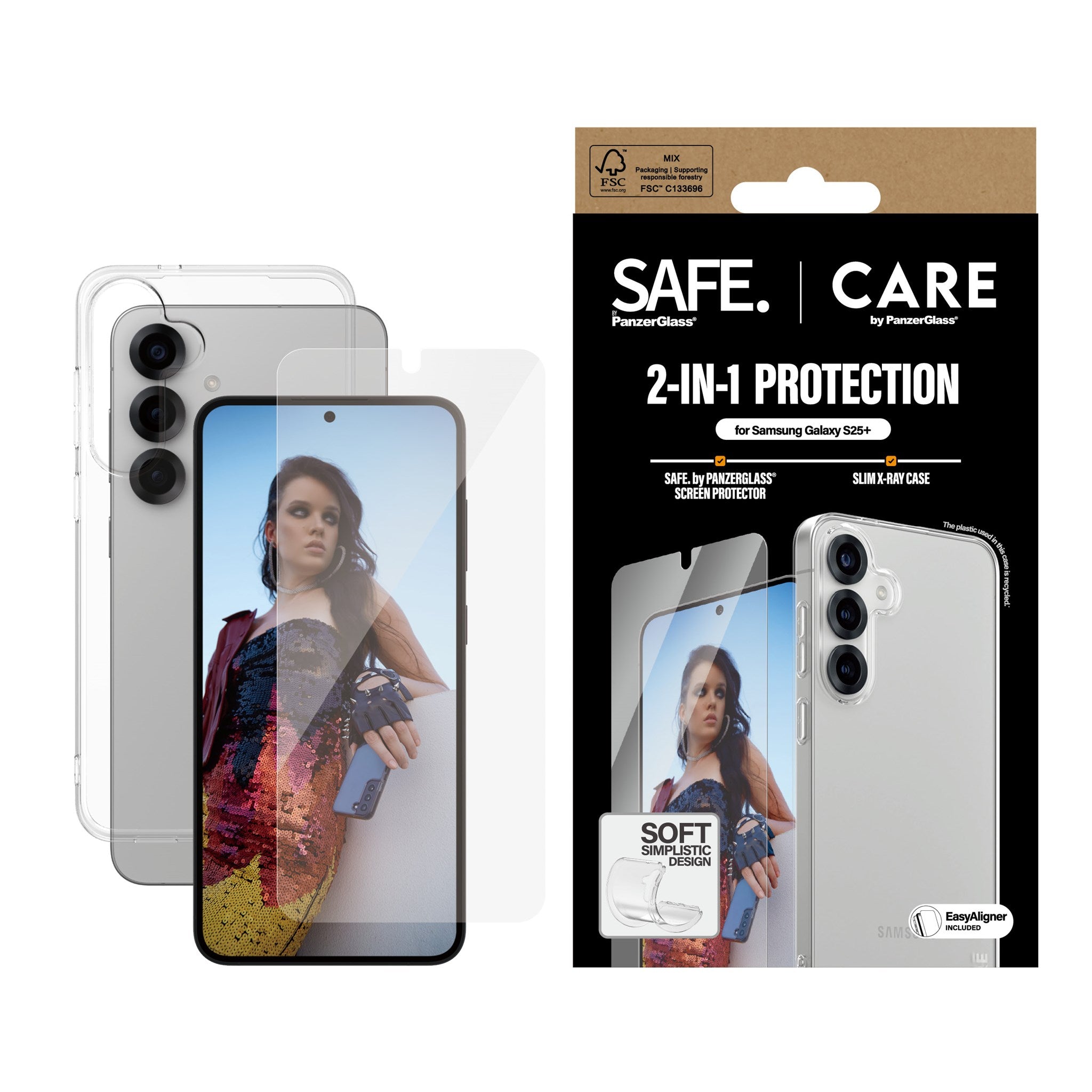 CARE by PanzerGlass® Fashion 2-in-1 Set Samsung Galaxy S25+