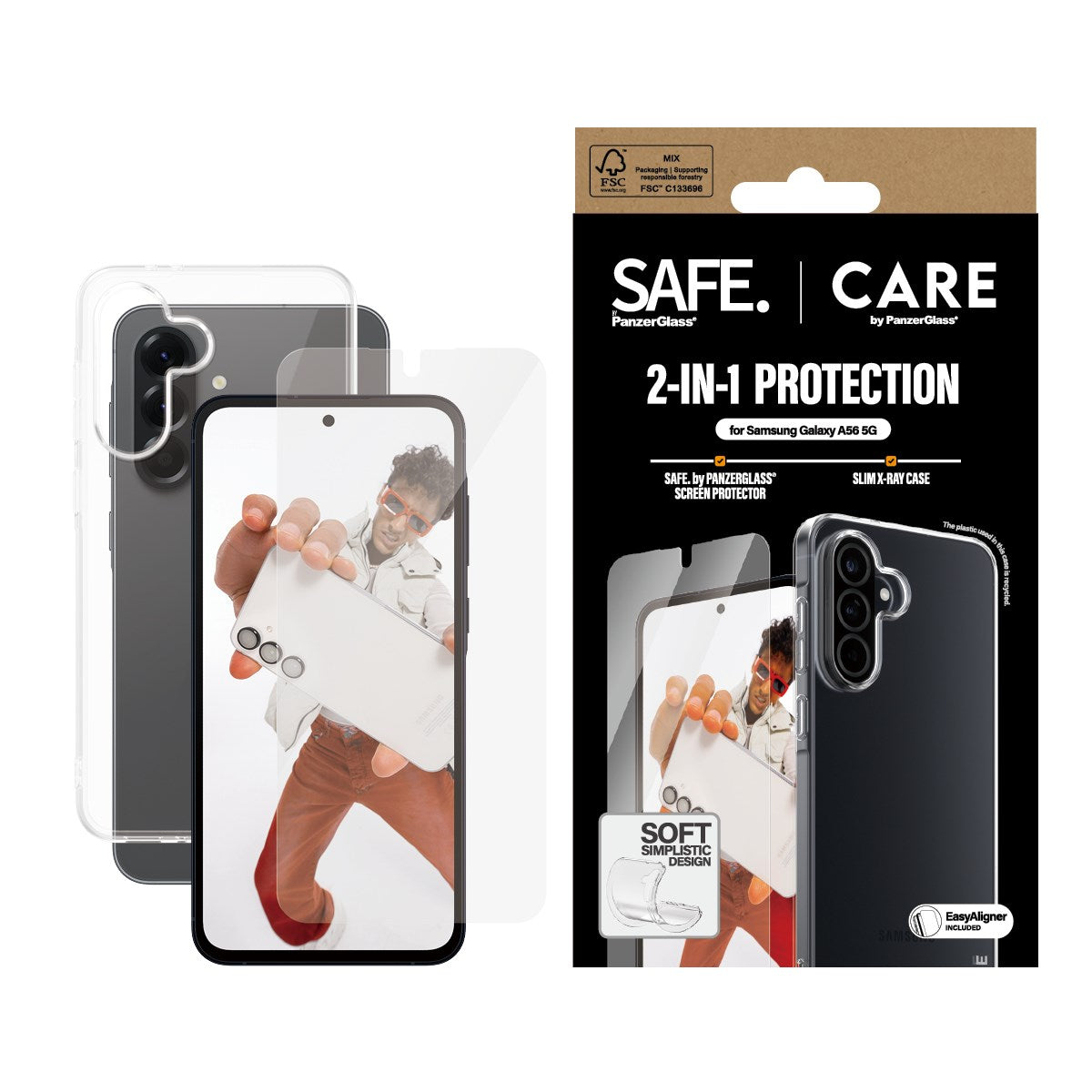 CARE by PanzerGlass® Fashion 2-in-1 Set Samsung Galaxy A56 5G