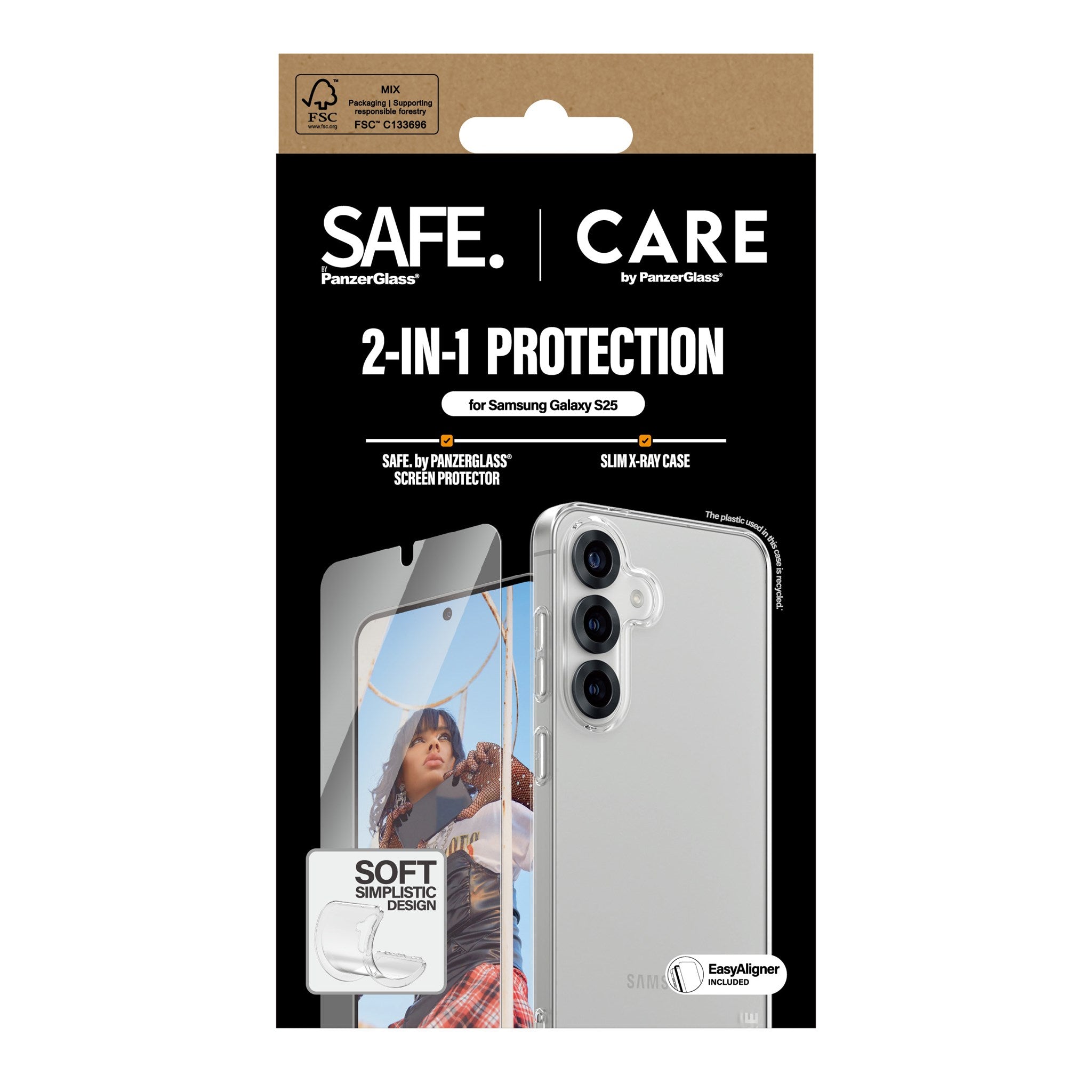 CARE by PanzerGlass® Fashion 2-in-1 Set Samsung Galaxy S25