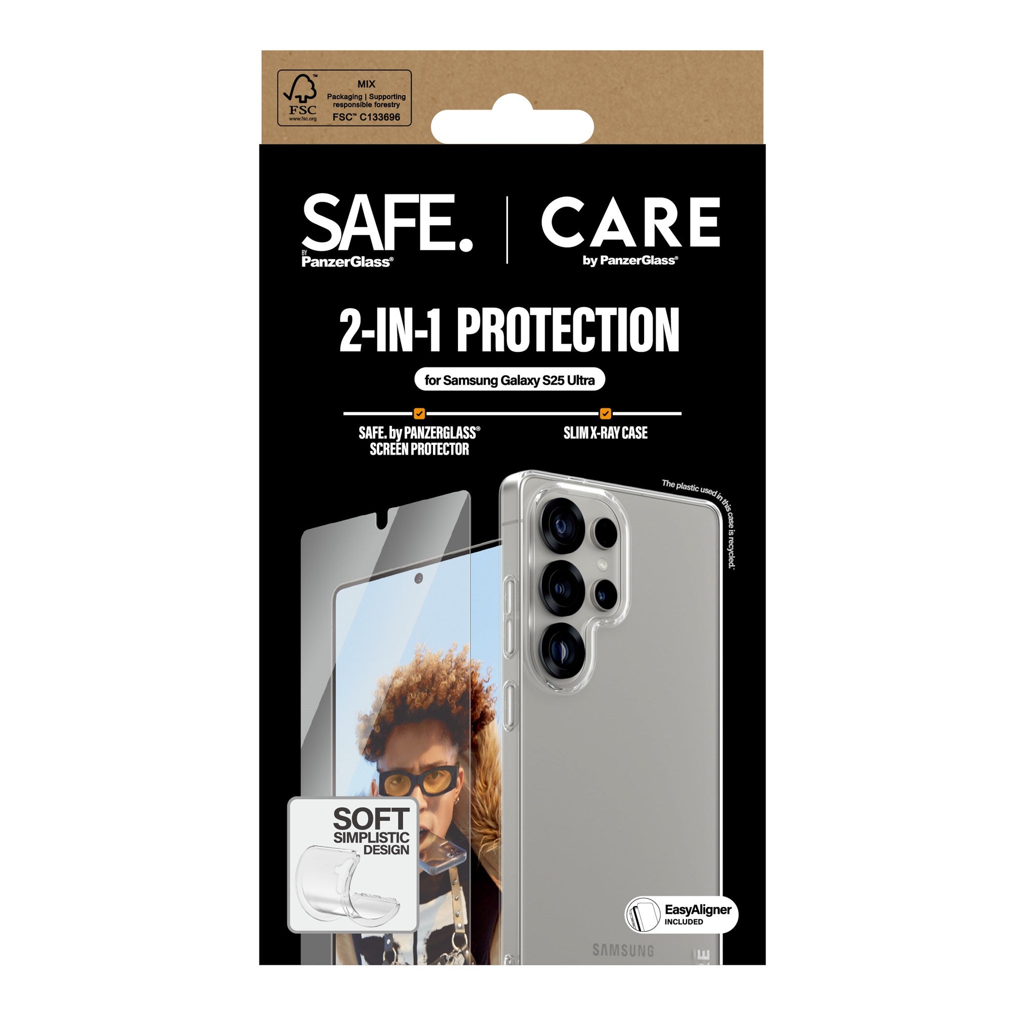 CARE by PanzerGlass® Fashion 2-in-1 Set Samsung Galaxy S25 Ultra