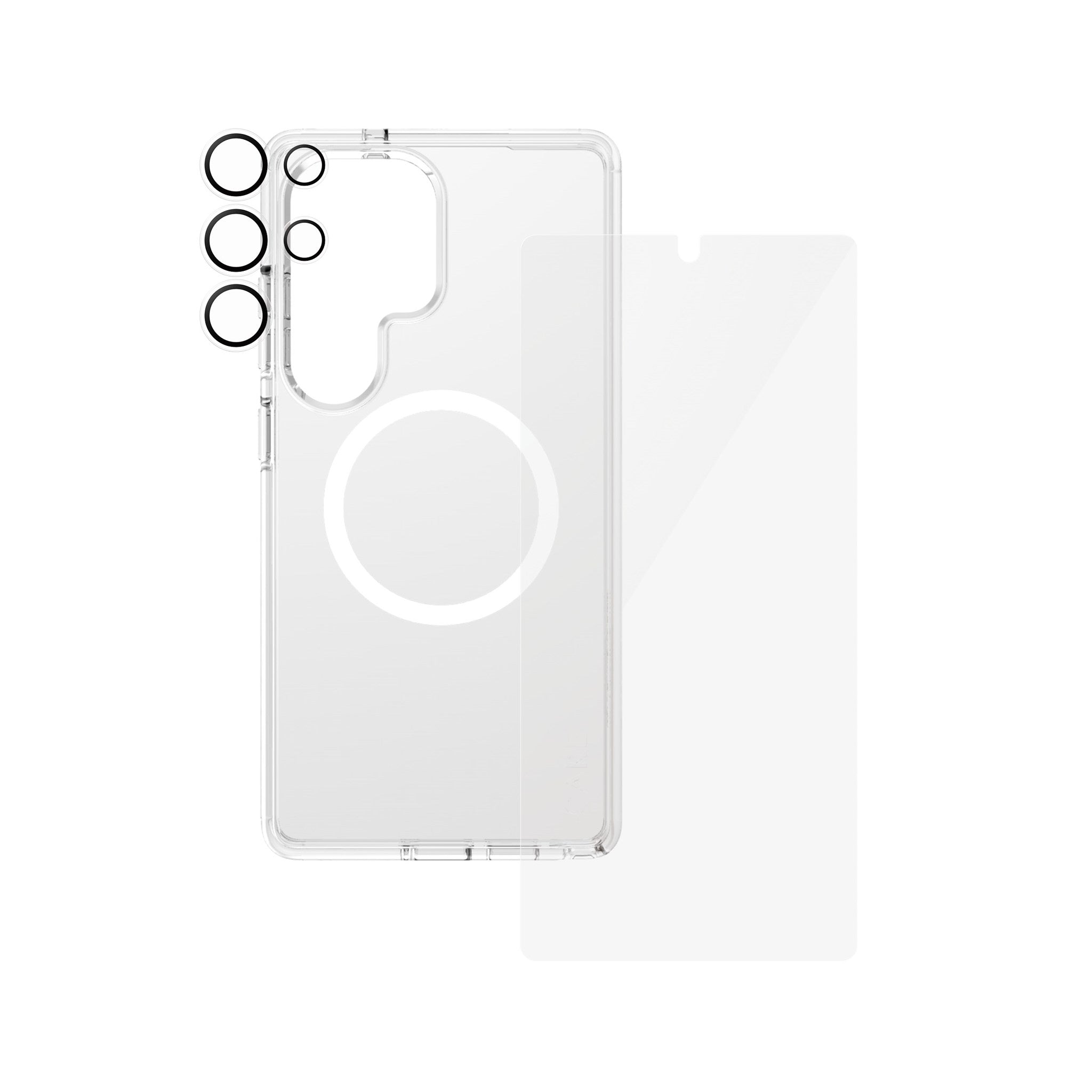 CARE by PanzerGlass® Flagship 3-in-1 Set Samsung Galaxy S25 Ultra