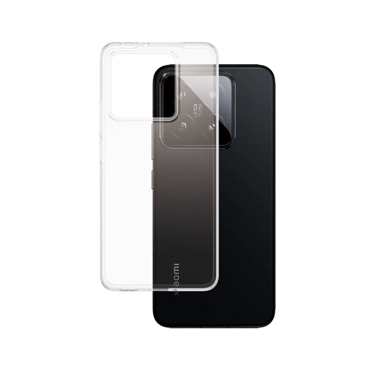 CARE by PanzerGlass® Flagship Case Transparent Urban Combat m. Klarer Rahmen Xiaomi 15 Ultra
