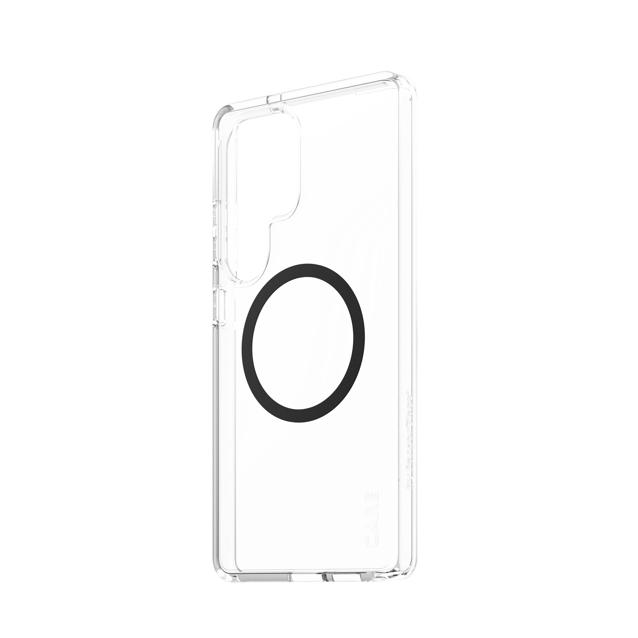 CARE by PanzerGlass® Flagship Case Transparent Urban Combat m. Schwarz Qi Compatible Samsung Galaxy S25 Ultra