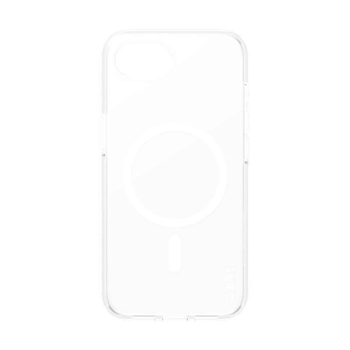 CARE by PanzerGlass® Flagship Case Transparent Urban Combat m. Weiß Qi Compatible iPhone 16e