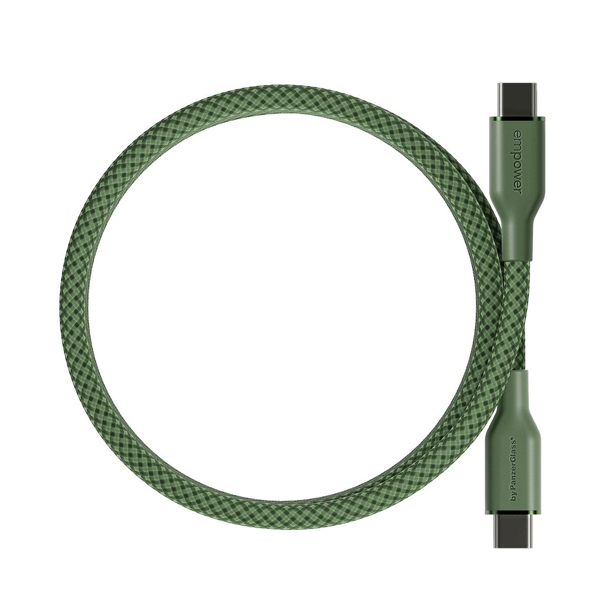 empower™ by PanzerGlass® Magnetic 240W USB-C to USB-C Kabel | USB 2.0 | 1.5M | Sage