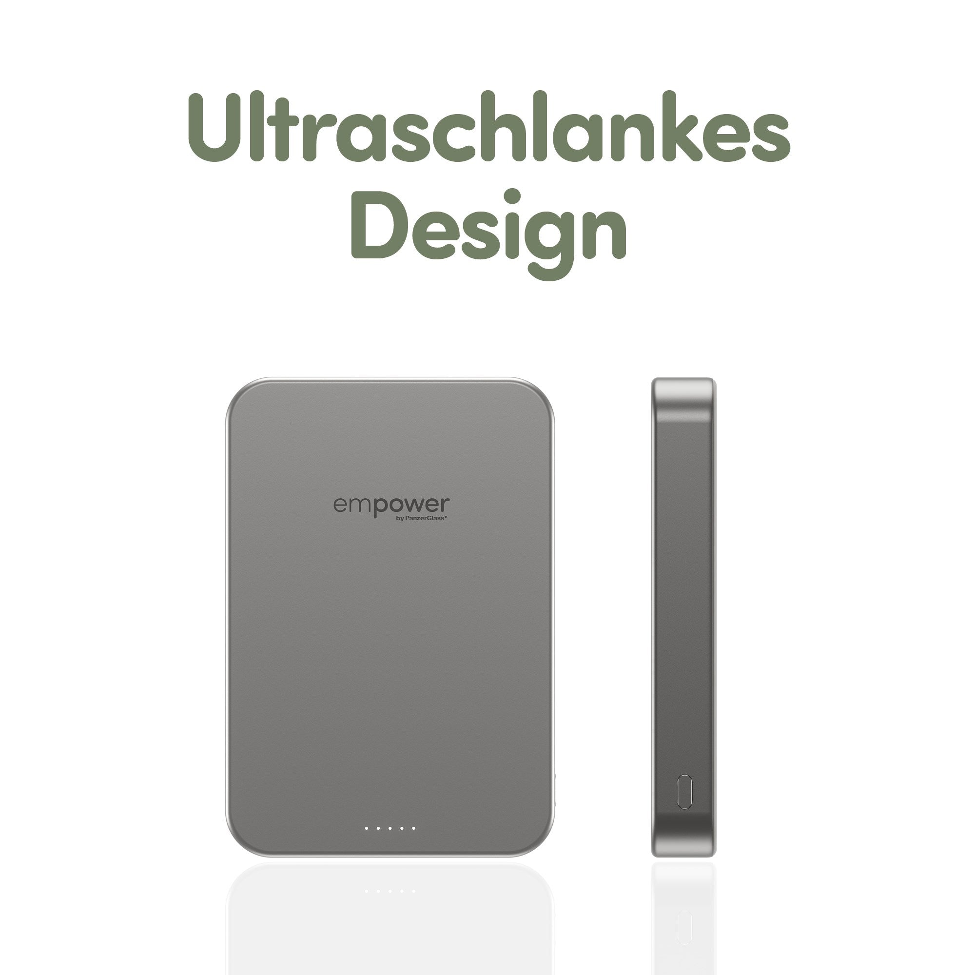 empower by PanzerGlass® empower Bank | 10000mAh | Titanium