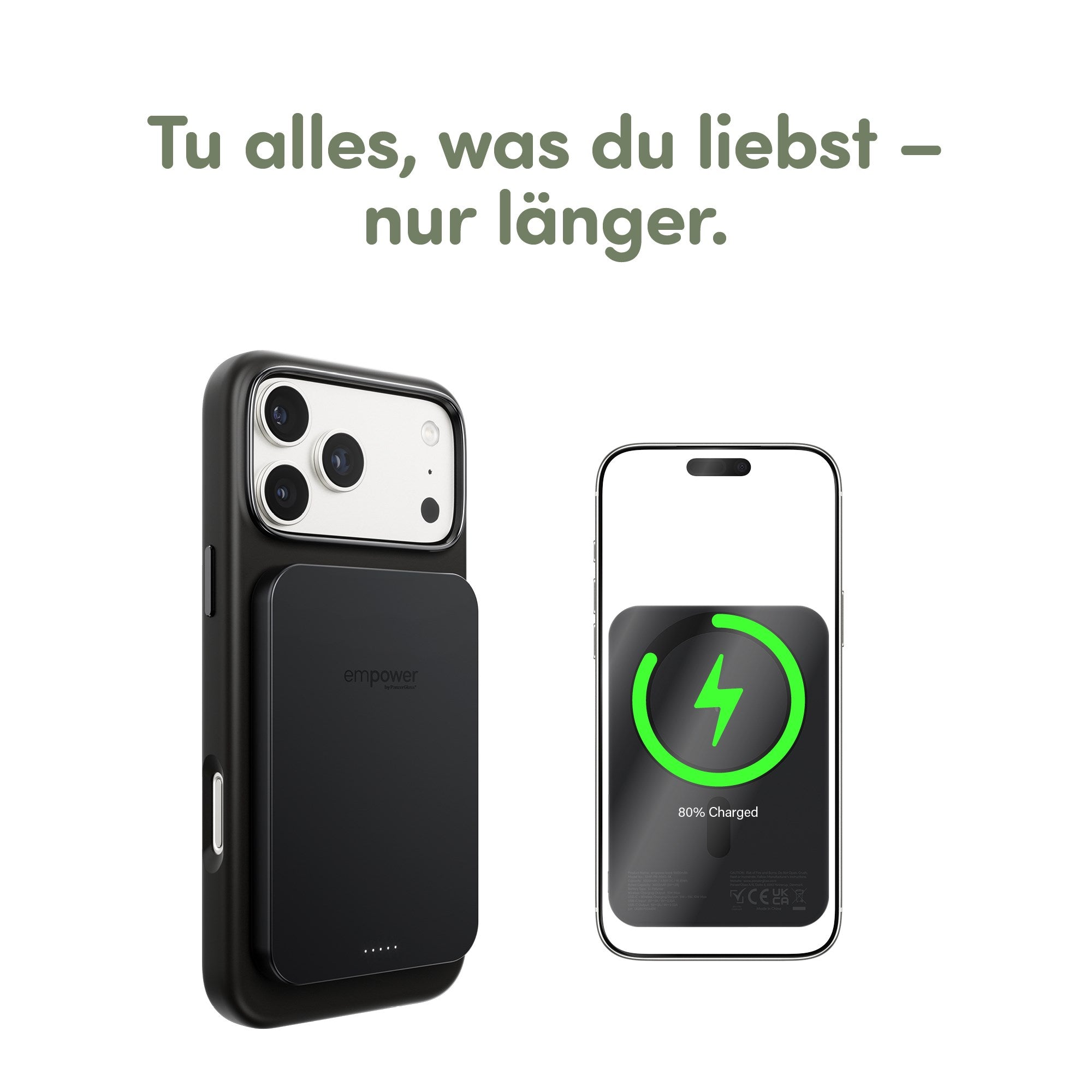 empower™ by PanzerGlass® empower™ Bank | 5000mAh | Weltall Schwarz